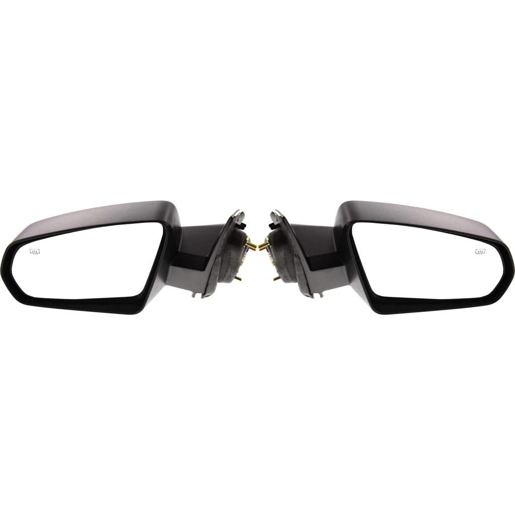 2008-2014 Dodge Avenger Heated Side View Mirror Replacement - Driver & Passenger Side Pair (Fits Part #5076503AC, 5076502AC, CH1320268, CH1321268) | Perfect for Winter Driving & Enhanced Visibility in Rainy Conditions