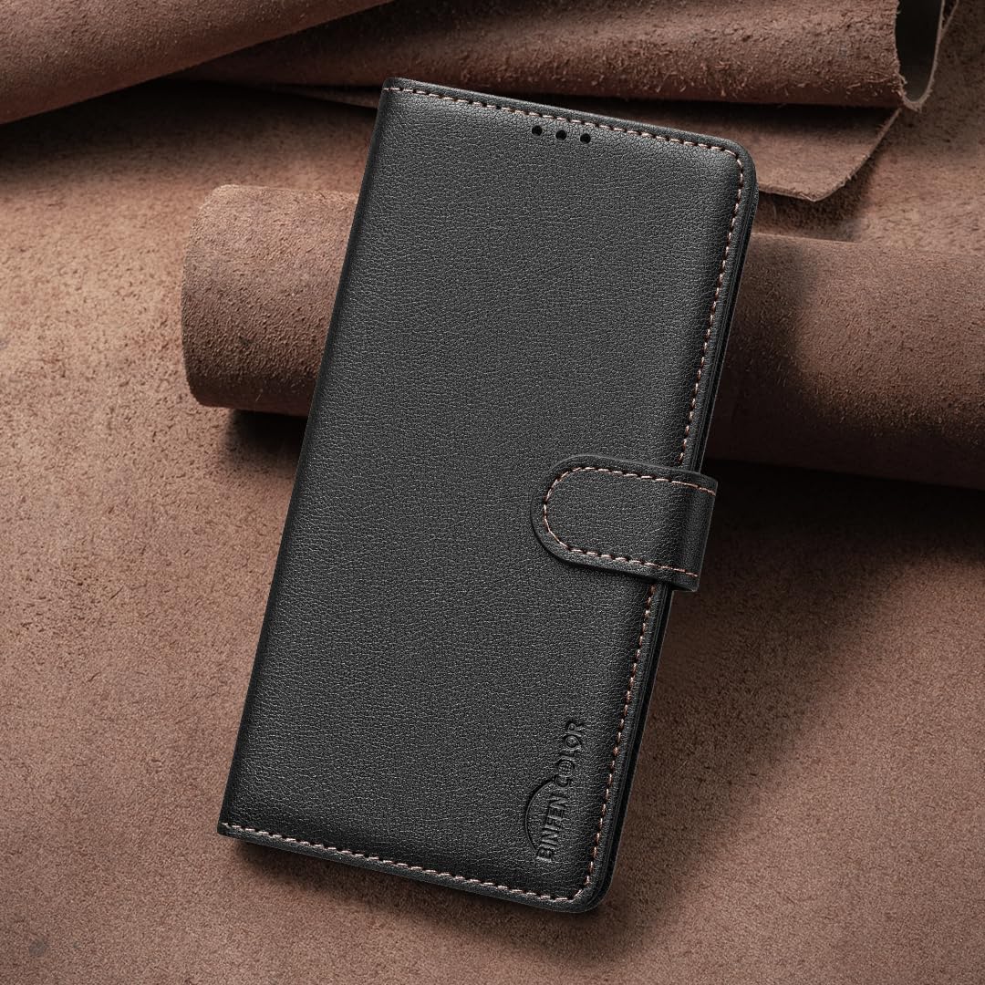 Google Pixel 9 Pro Magnetic Wallet Case - Shockproof Flip Cover with Card Slots | Perfect for Everyday Use, Travel & Business Meetings