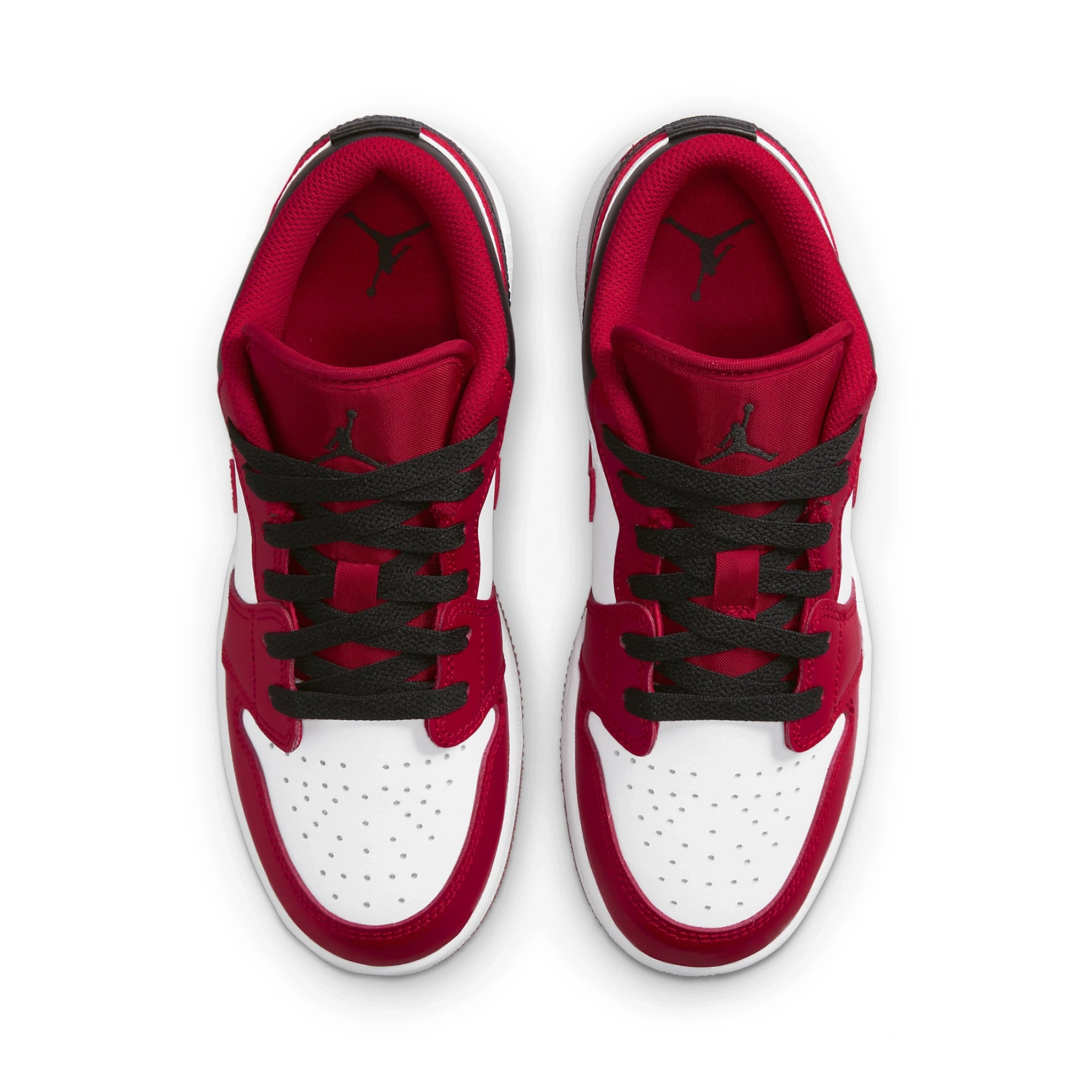 Air Jordan 1 Low Bulls (GS) - Kids' Basketball Shoes for Boys & Girls - Perfect for School, Sports & Casual Wear