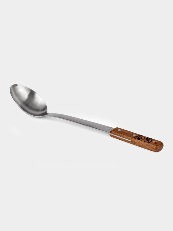 Petromax Stainless Steel Serving Spoon - Durable Kitchen Utensil for Serving Salads, Pasta & Desserts - Perfect for BBQ, Picnics & Family Gatherings
