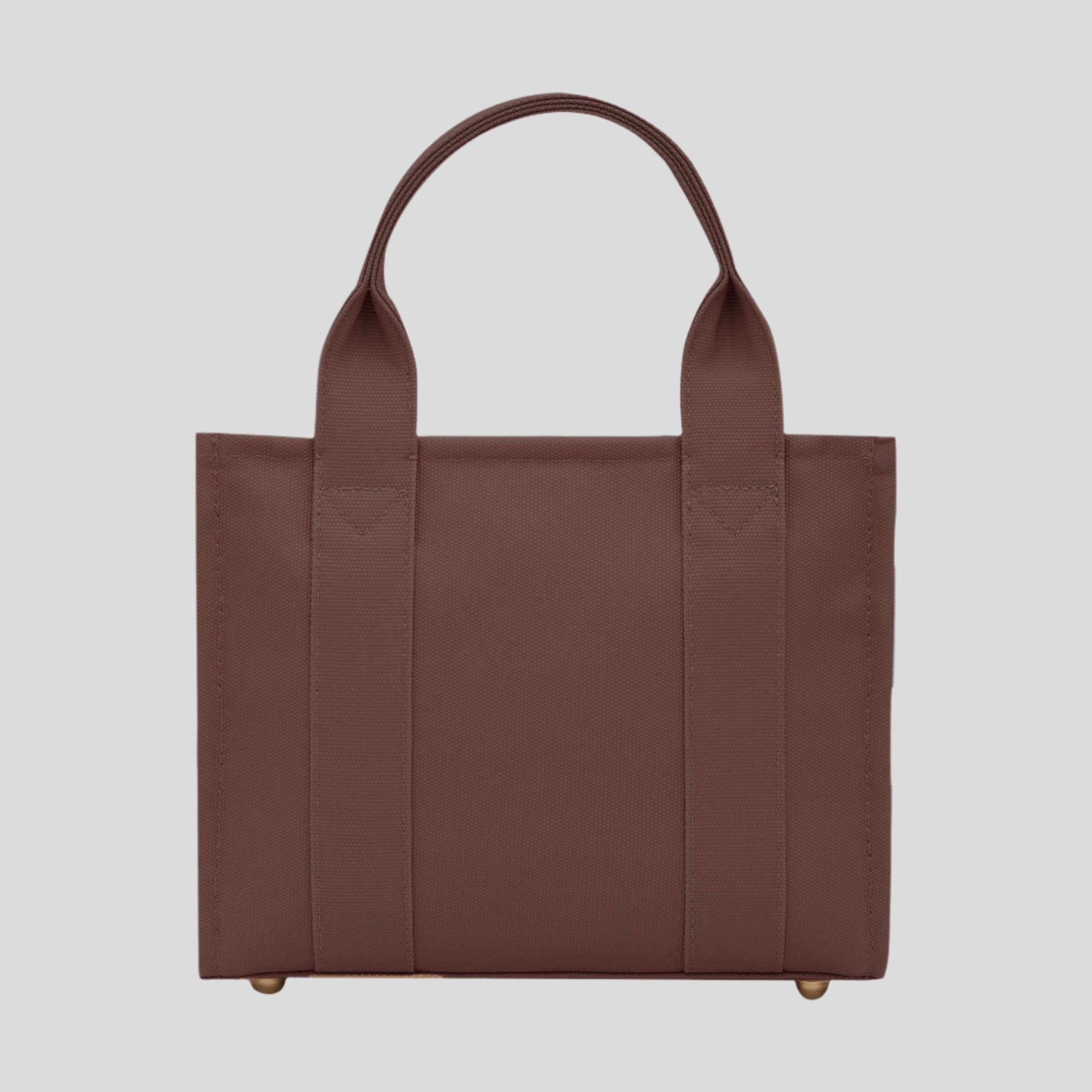 Stylish Micro Bon Vivant Structured Tote Bag in Chocolate Brown - Perfect for Work, Travel & Everyday Use