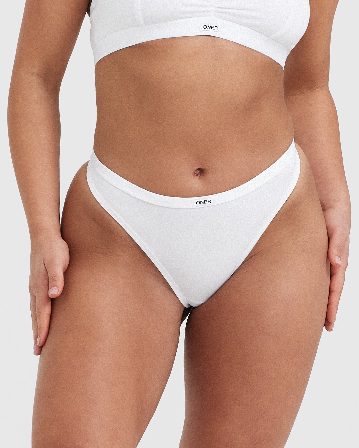 Soft Classic Thong Underwear for Women | Comfortable Cotton Panties | White | Perfect for Everyday Wear & Lounge