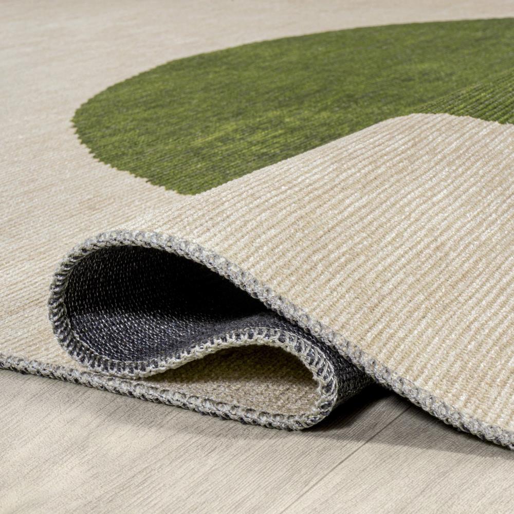 Minimalist Geometric Dot Area Rug - Machine Washable Modern Home Decor for Living Room, Bedroom & Office