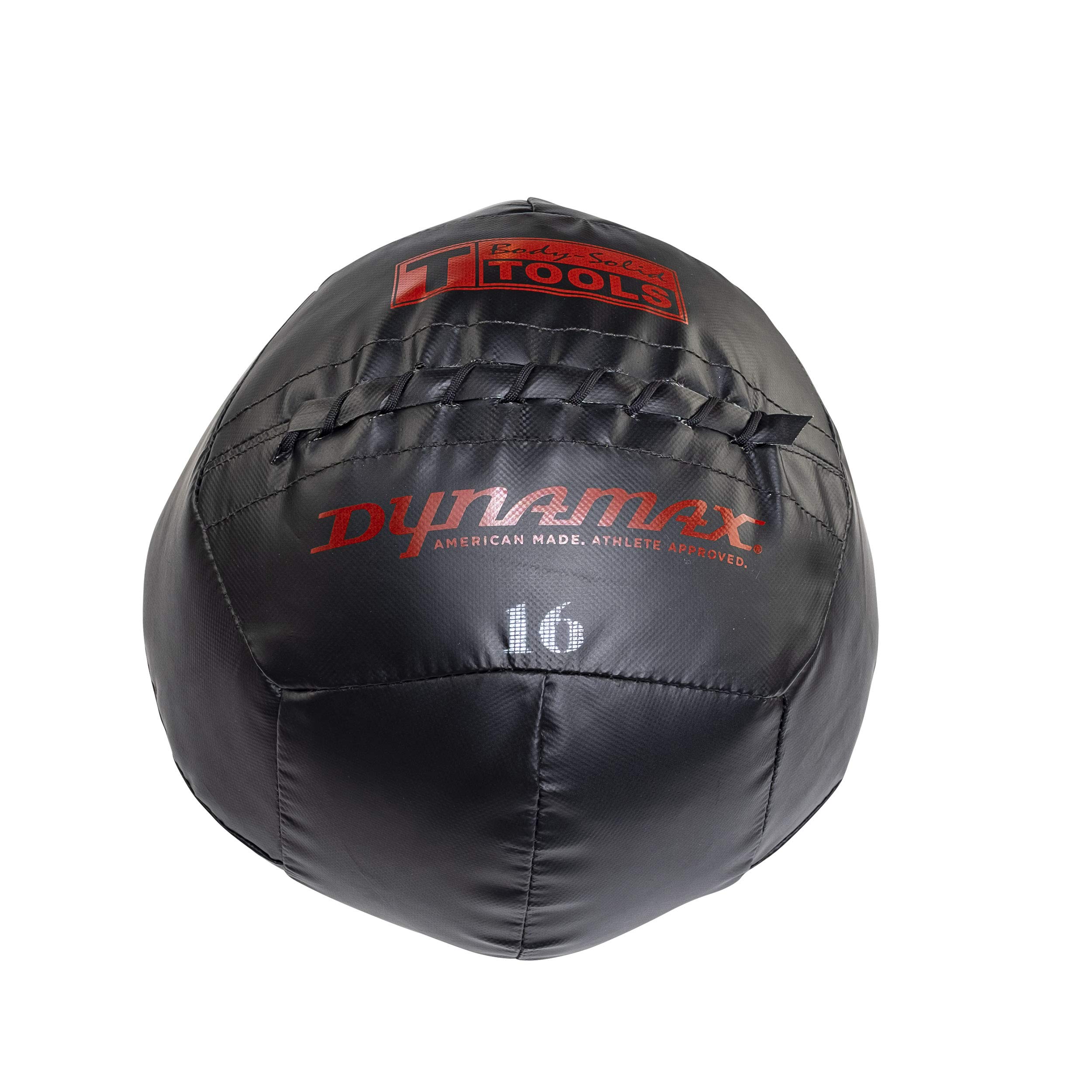 Body-Solid Dynamax Premium Soft Medicine Ball – Non-Bouncing Wall Ball for Strength Training, Weight Loss, Core Workouts & Home Gym Fitness – Perfect for CrossFit, HIIT & Functional Training (Black)