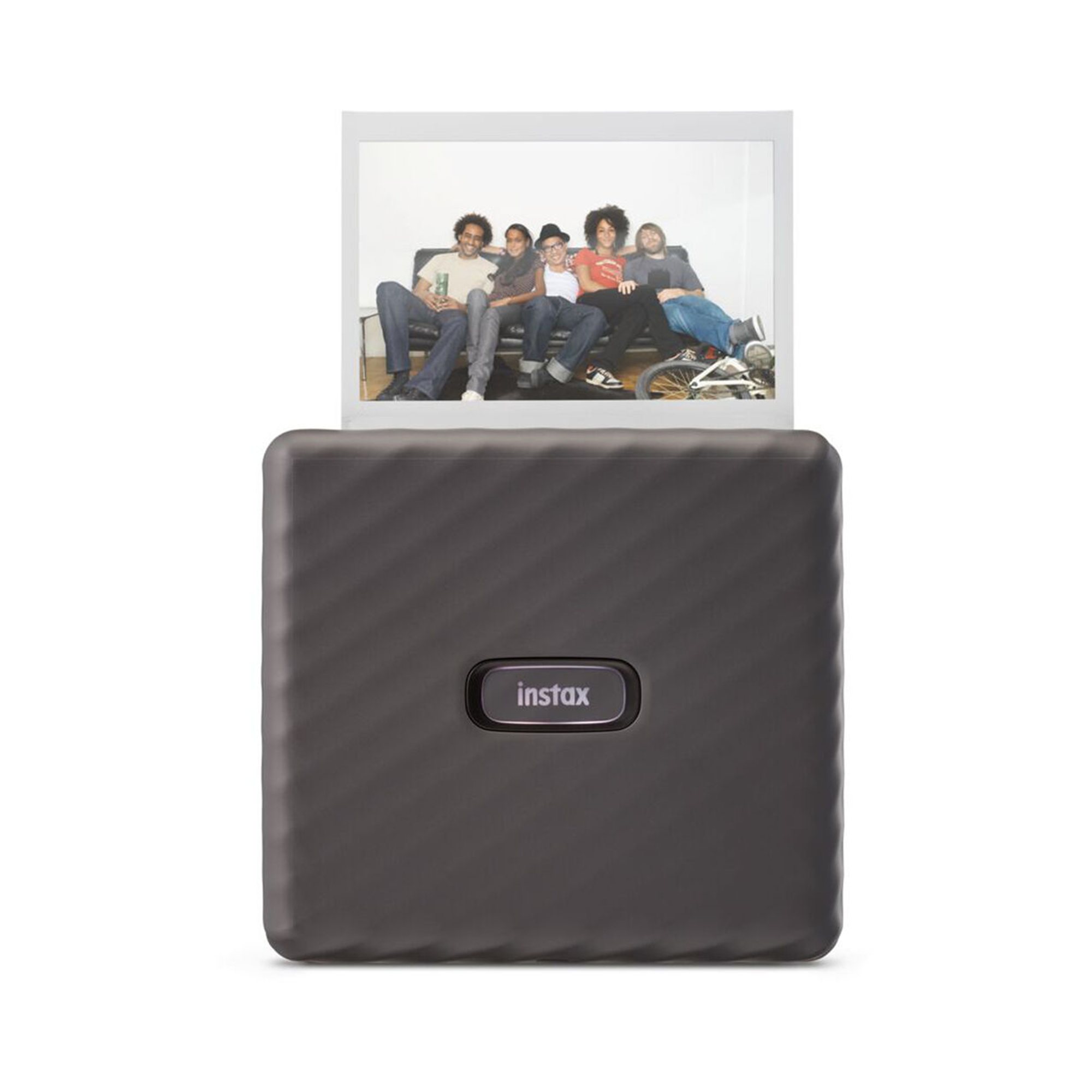 Fujifilm Instax Link Wide Smartphone Printer - Print Photos Instantly from Phone, Mocha Gray | Perfect for Travel, Parties & Scrapbooking