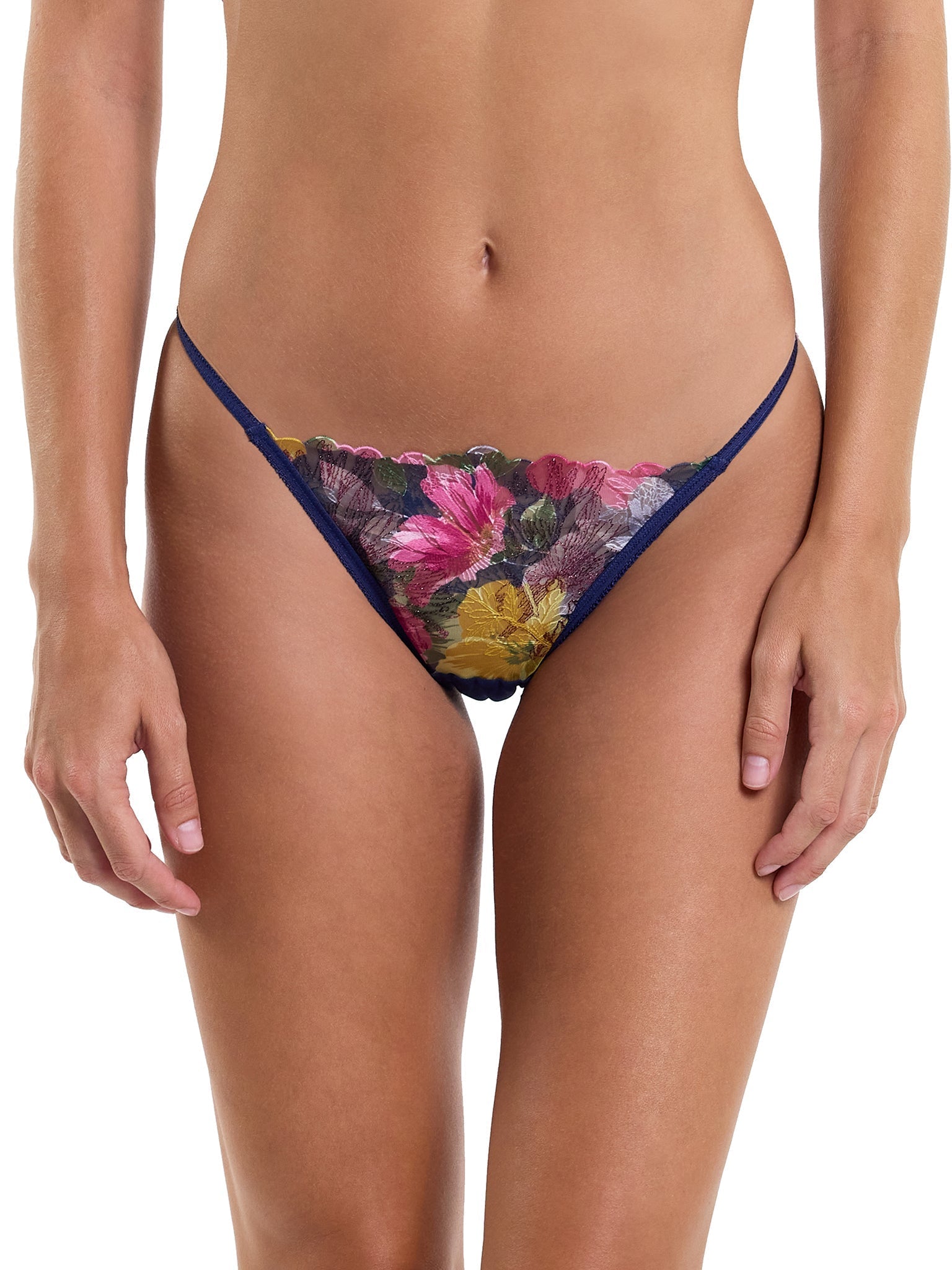 Wildly Blooming Tanga - Comfortable & Stylish Women's Underwear for Everyday Wear & Special Occasions