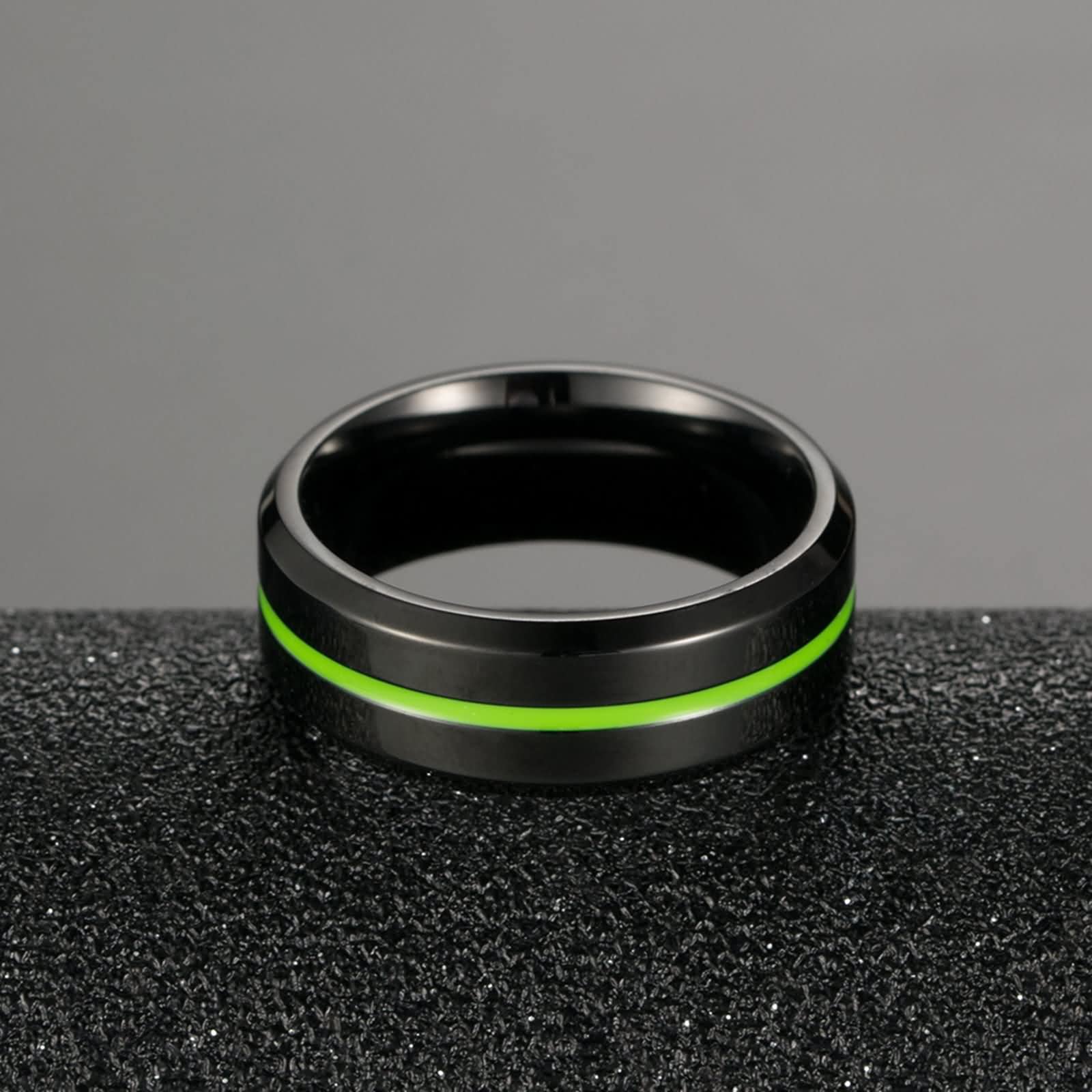 Elegant Stainless Steel Wedding Bands for Crafts - Western Style Epoxy Jewelry Rings for Couples, Women & Men - Perfect for DIY Projects, Anniversary Gifts & Western-Themed Weddings