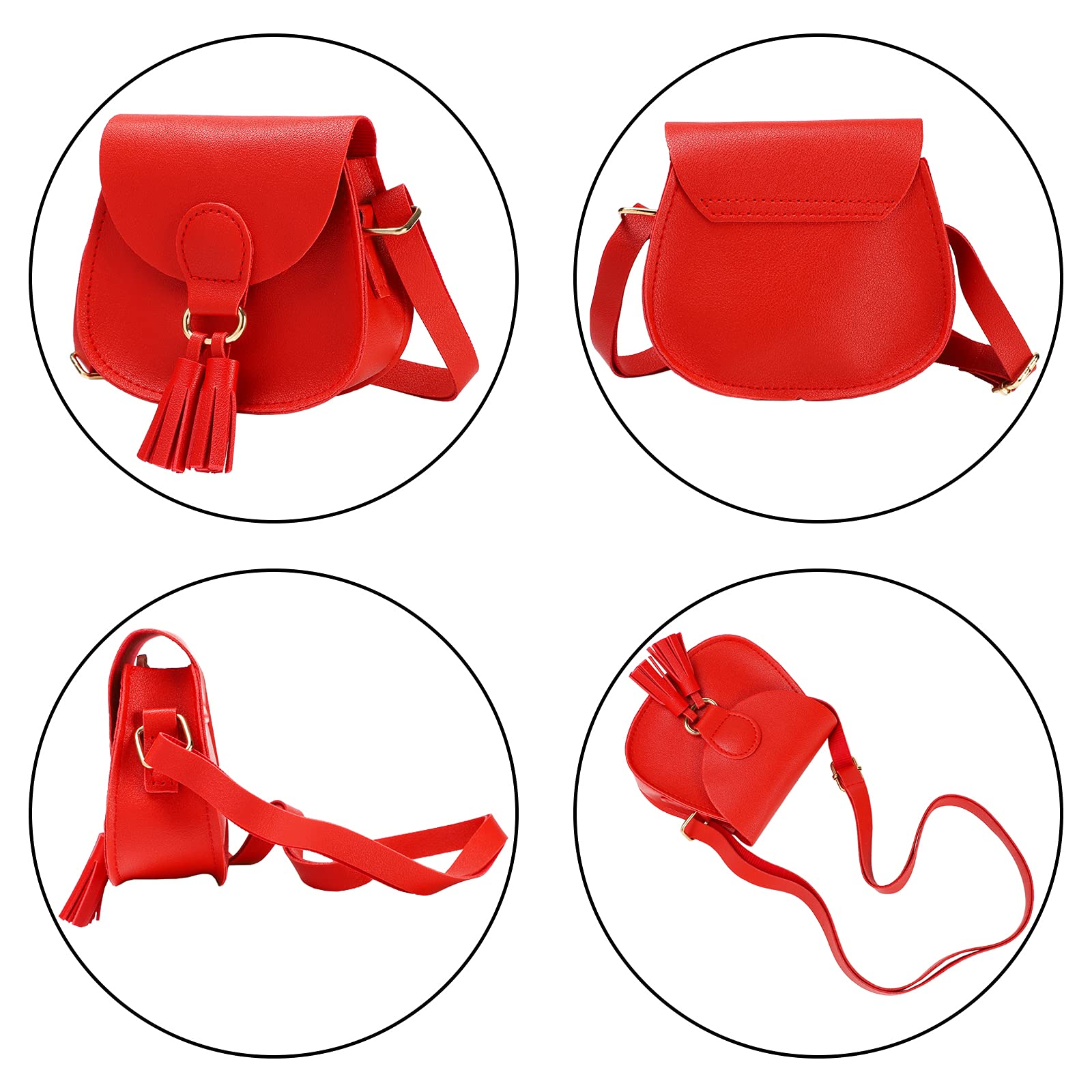 SOTOGO Girls Crossbody Purse for Toddlers - Princess Handbag with Mini Chain, Kids Wallet & Small Shoulder Bag | Perfect for School, Parties & Everyday Use