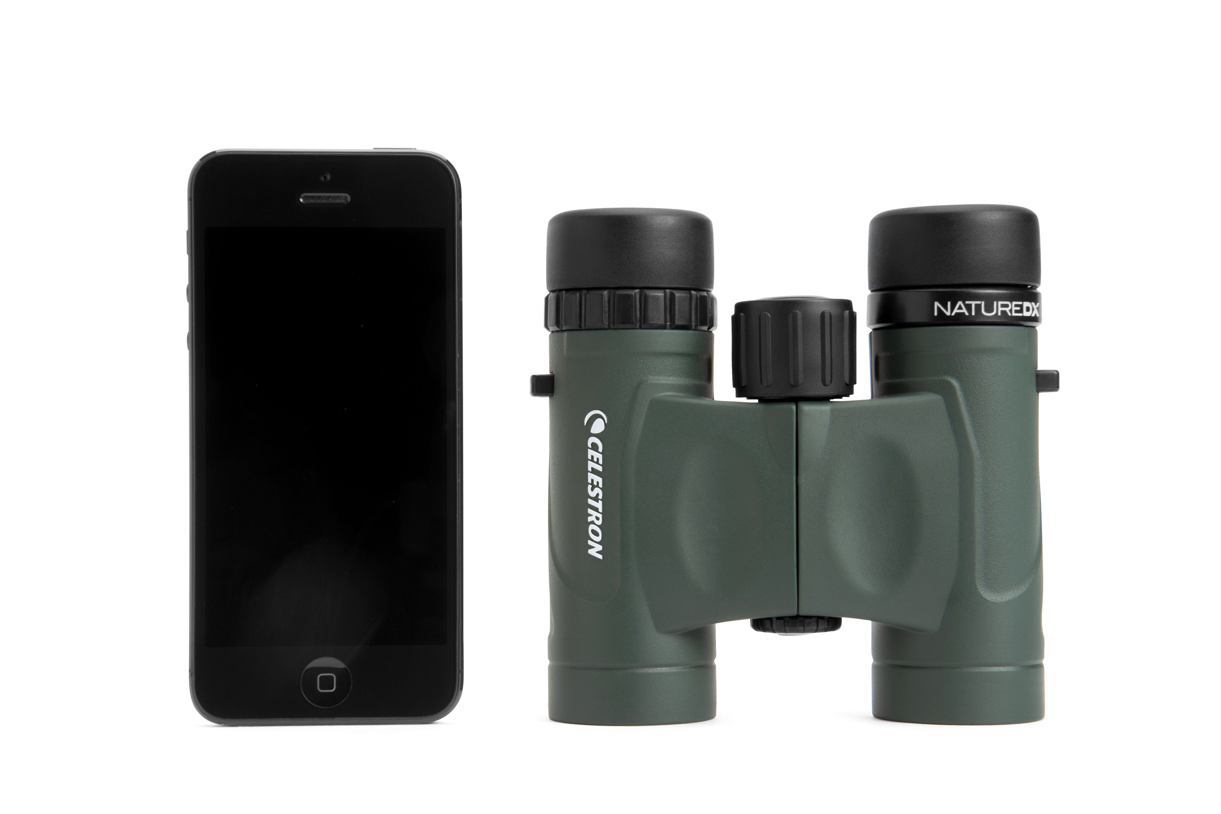 Nature DX 8x25mm Compact Roof Prism Binoculars - Lightweight & Waterproof for Bird Watching, Hiking, Travel & Outdoor Adventures