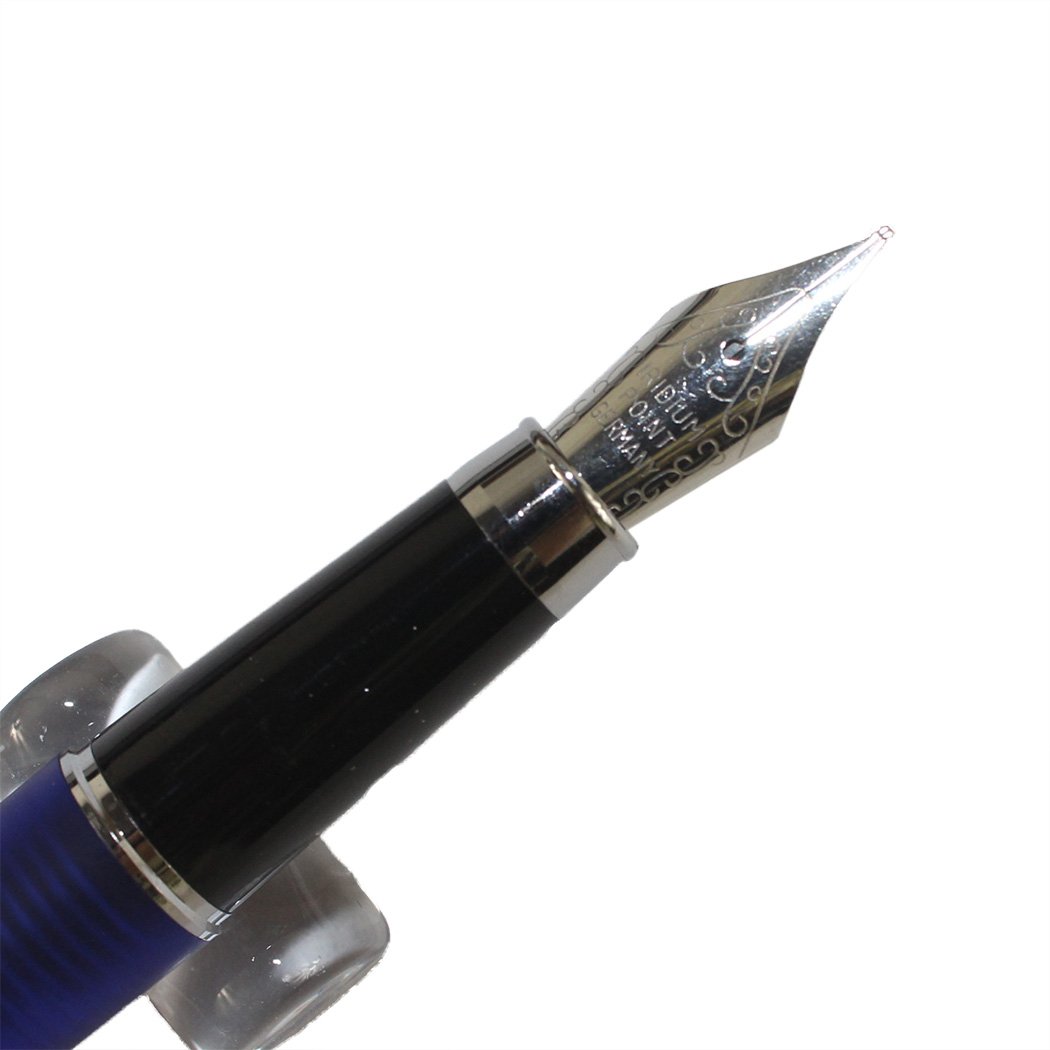 Gullor Elegant Medium Nib Smooth Writing Fountain Pen with Gift Box - Blue Ink Luxury Pen for Professionals, Students & Calligraphy | Perfect for Office, School & Gift Giving