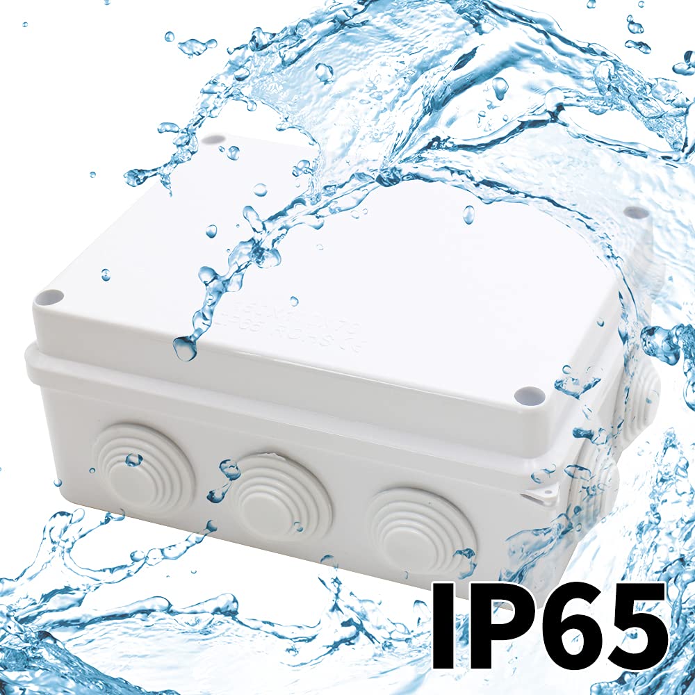 MAKERELE IP65 Waterproof Electrical Box 5.9x4.3x2.8in - Outdoor & DIY Projects