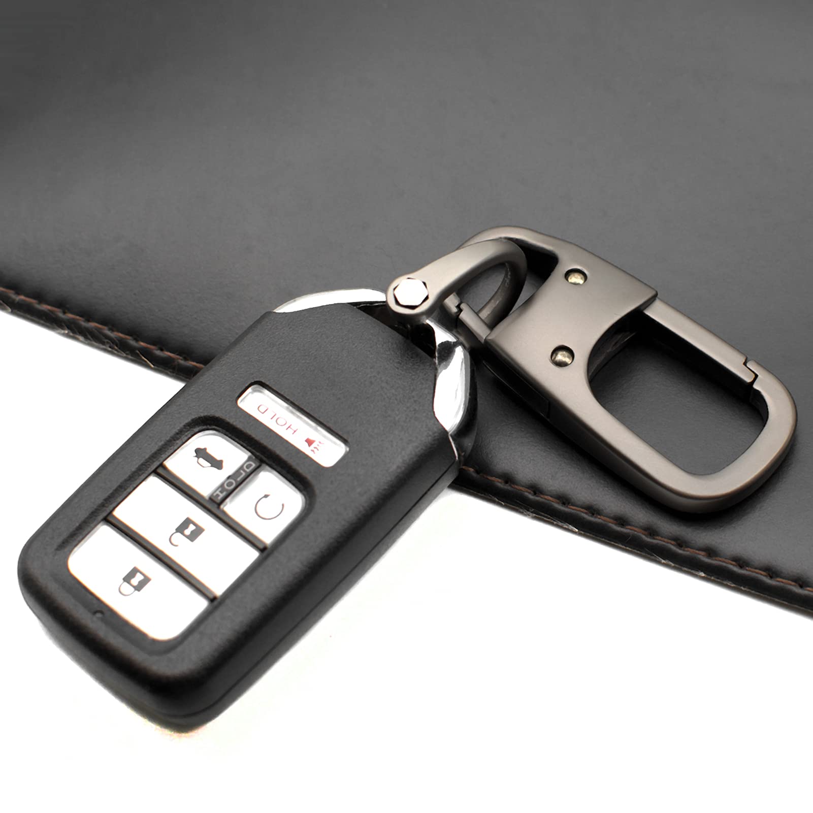 Metal Keychain with Detachable Ring - Car Keys & Anti-Lost Clip for Men & Women | Daily Use & Travel