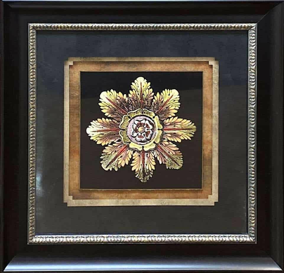 Custom Rosetta Picture Frames J1247 & J1421 - Elegant Home Decor for Wall Art, Photos, and Keepsakes - Perfect for Living Room, Bedroom, and Office Display