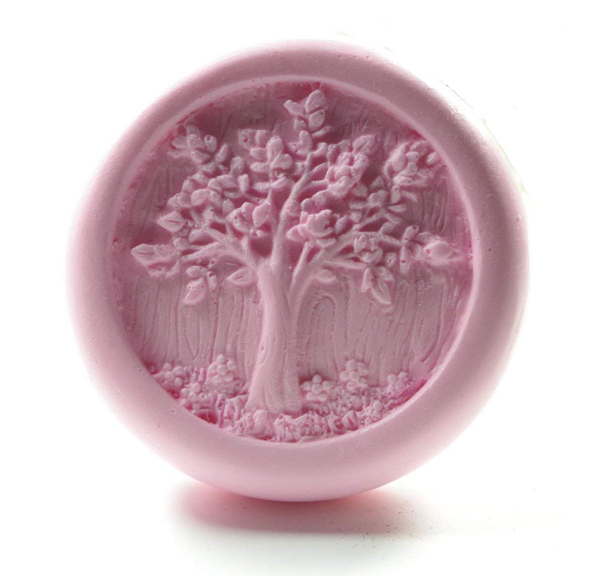 Premium Silicone Soap Molds for DIY Handmade Crafts - Life Tree Soap Mold (S424) - Perfect for Homemade Soap Making, Candle Making & Bath Bomb Creation