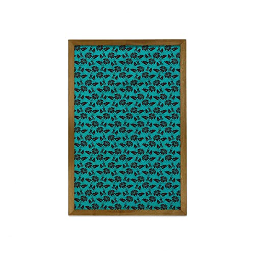 Dark Brown Turquoise