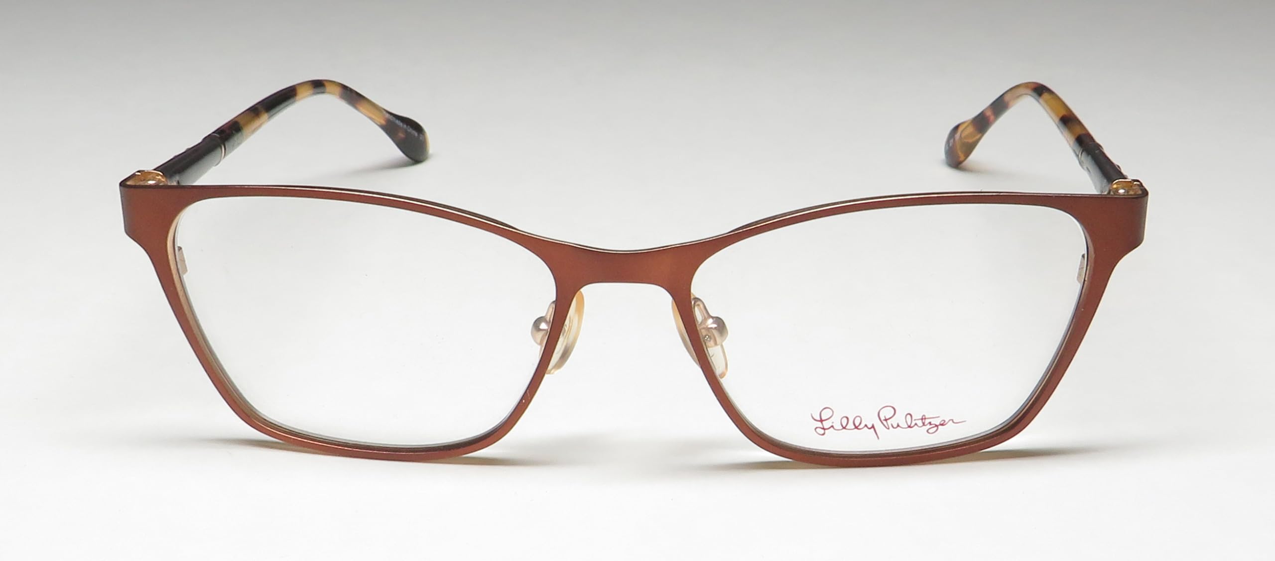 Lilly Pulitzer LARGO Chocolate Eyeglasses Frame Size 51-16-135 | Women's Fashion Sunglasses for Everyday Wear & Outdoor Activities
