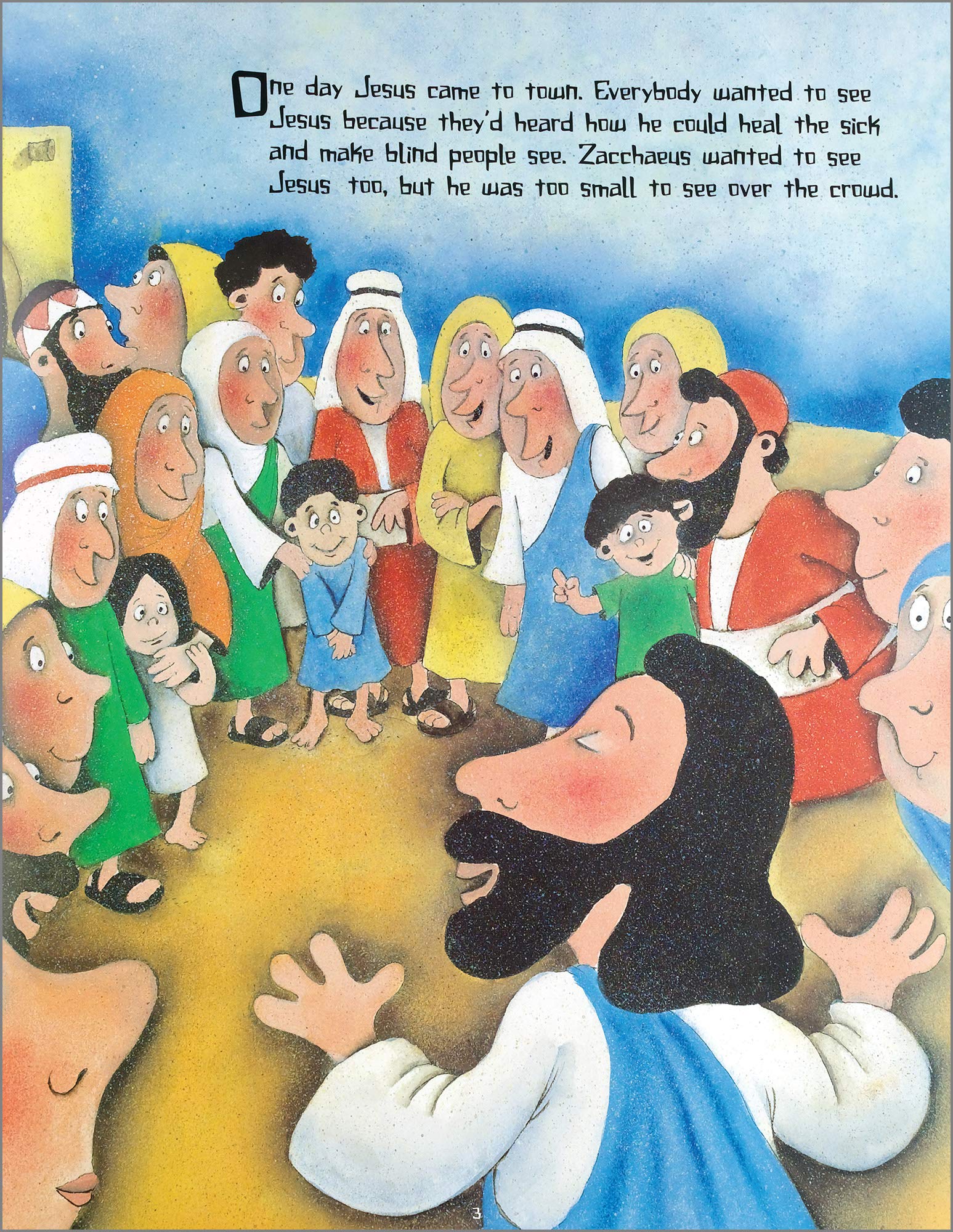 Bible Big Books: Zacchaeus - Large Print Bible Story Book for Kids, Sunday School & Christian Education - Perfect for Storytime, Gifts & Home Devotionals