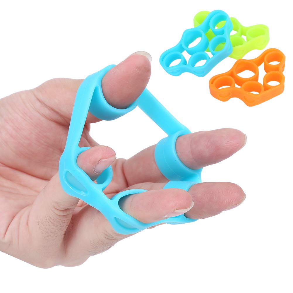 Cryfokt Grip Strength Trainer - Elastic Trapezoid Finger Exercise Equipment for Hand Workouts, Ideal for Musicians, Gamers, and Athletes
