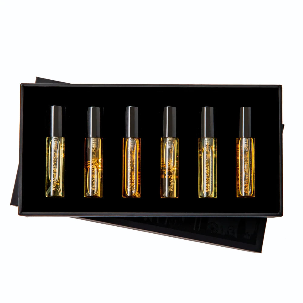 Love Discovery Kit - 6 x 3ml Perfume Samples Set for Romantic Dates, Anniversary Gifts & Special Occasions