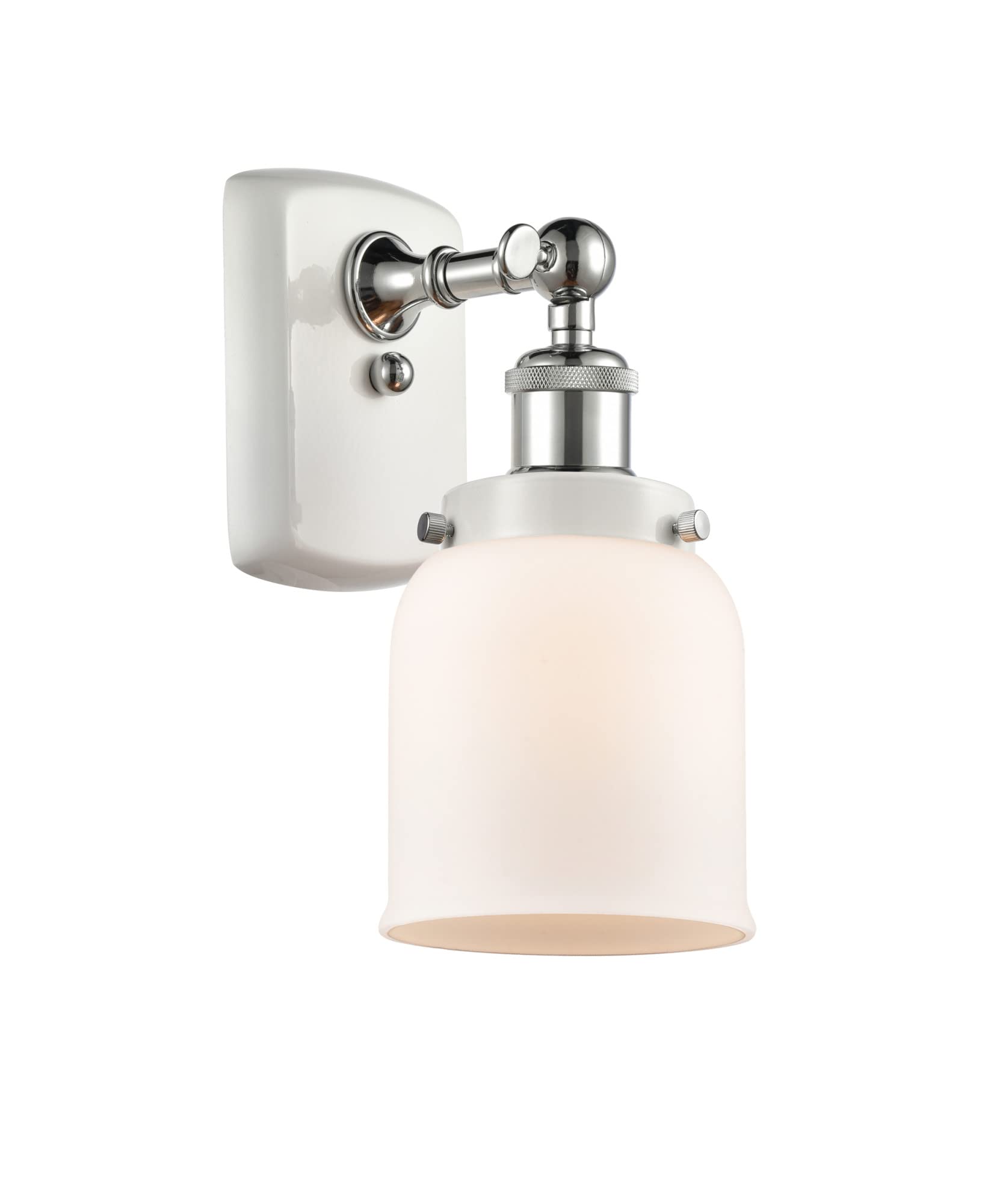 Ballston Collection 916-1W-WPC-G51 Modern One Light Wall Sconce - Indoor/Outdoor Lighting Fixture for Bedroom, Hallway, Porch & Patio Decor