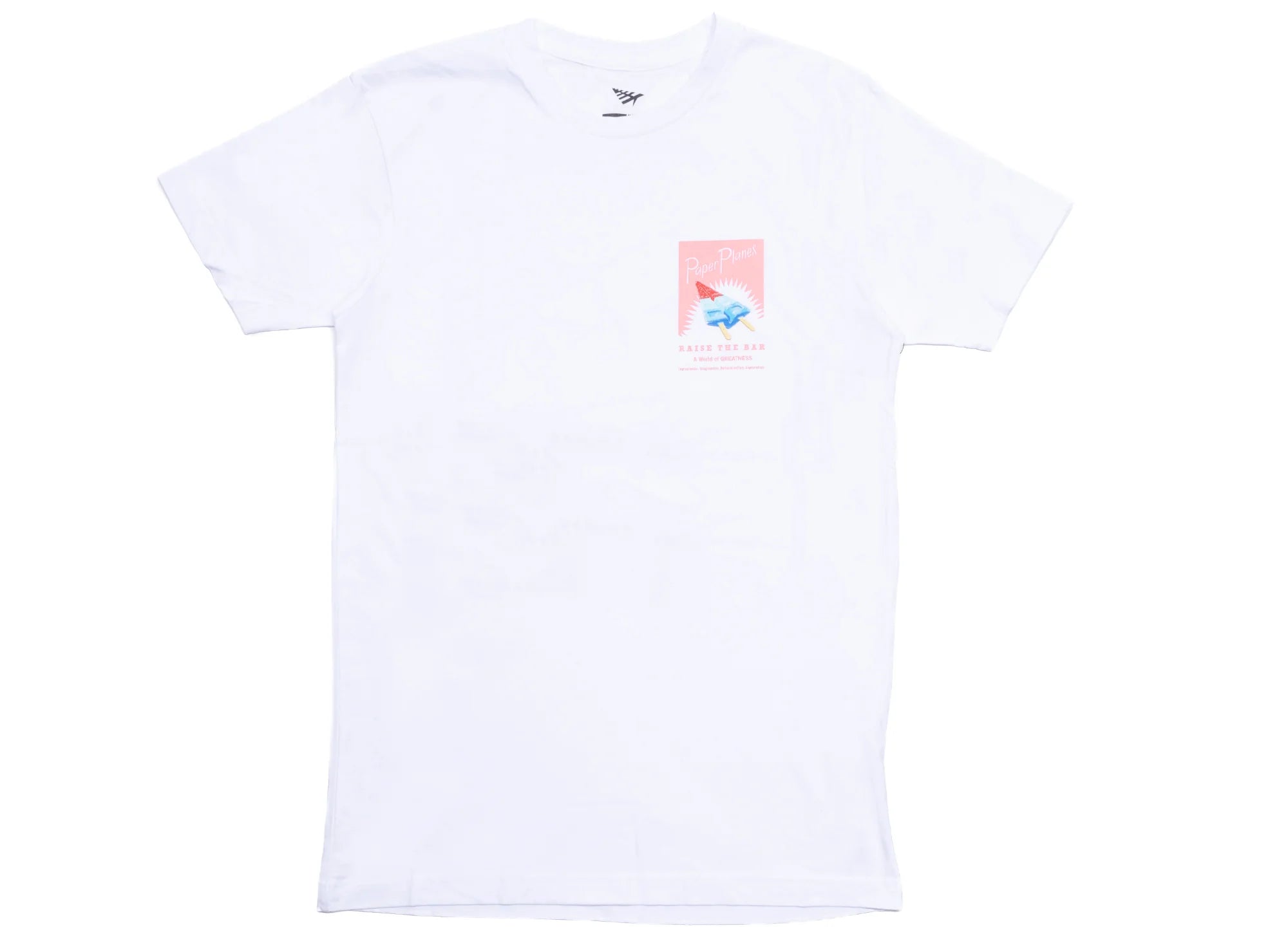 Americana Plane Pops Tee - Classic White Vintage Airplane Graphic T-Shirt for Men & Women | Casual Wear, Travel Outfits, Patriotic Style