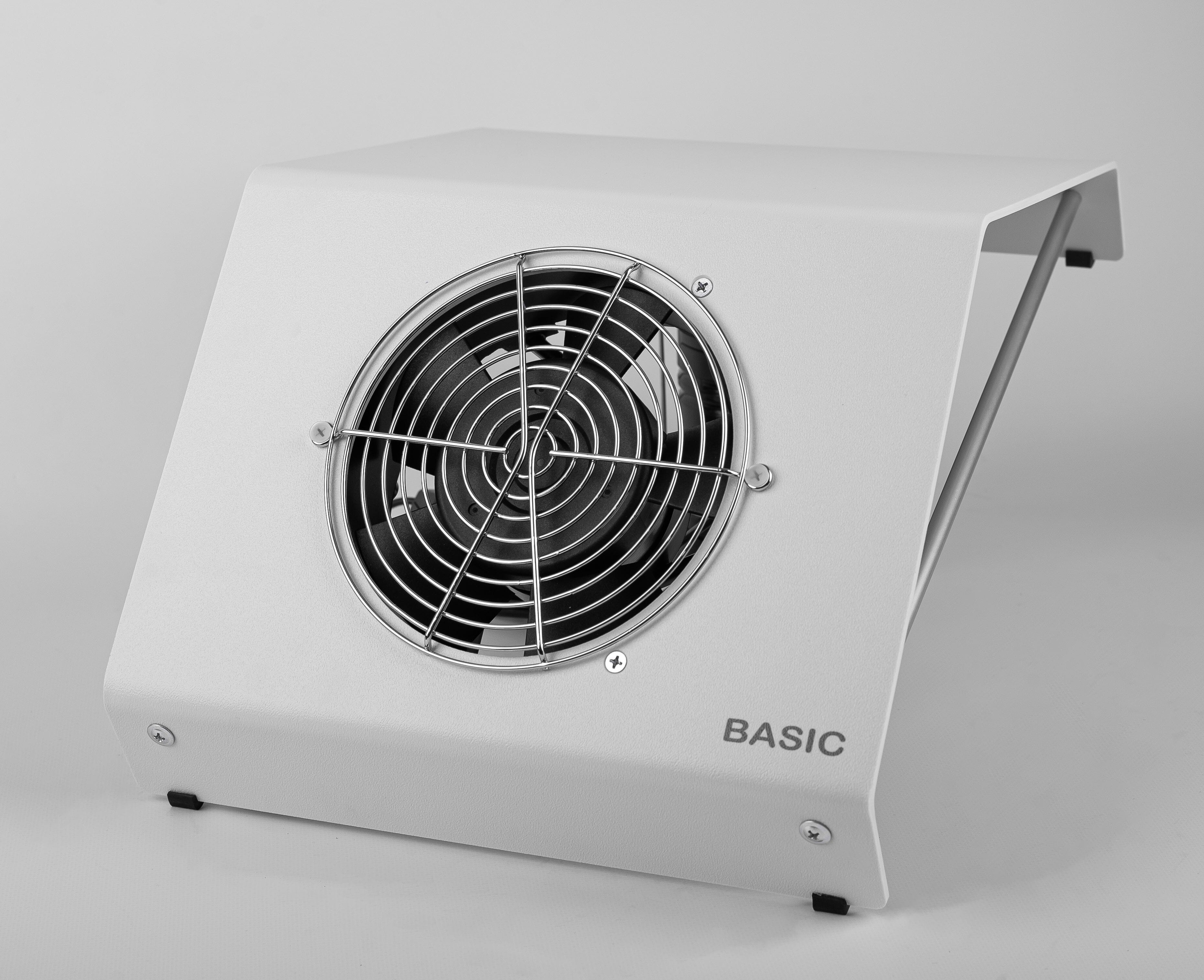 ULKA Basic White Nail Dust Collector - Professional Nail Salon Dust Extractor for Manicure & Pedicure - Perfect for Home & Salon Use