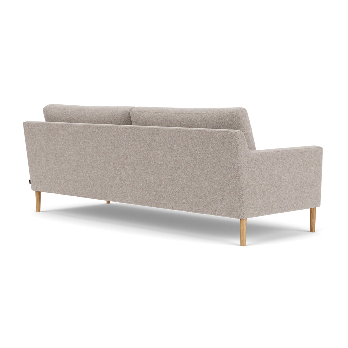 Astha Fabric 3-Seater Sofa - Modern Living Room Furniture for Small Spaces | Comfortable Couch for Apartments, Dorm Rooms & Cozy Homes