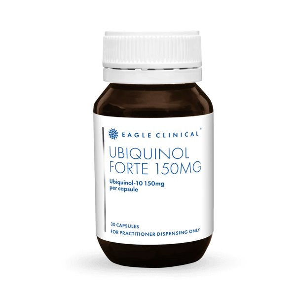 Eagle Clinical Ubiquinol Forte 150mg - High Potency CoQ10 Supplement for Heart Health & Energy Support - Ideal for Adults Seeking Antioxidant Benefits & Cellular Energy Boost