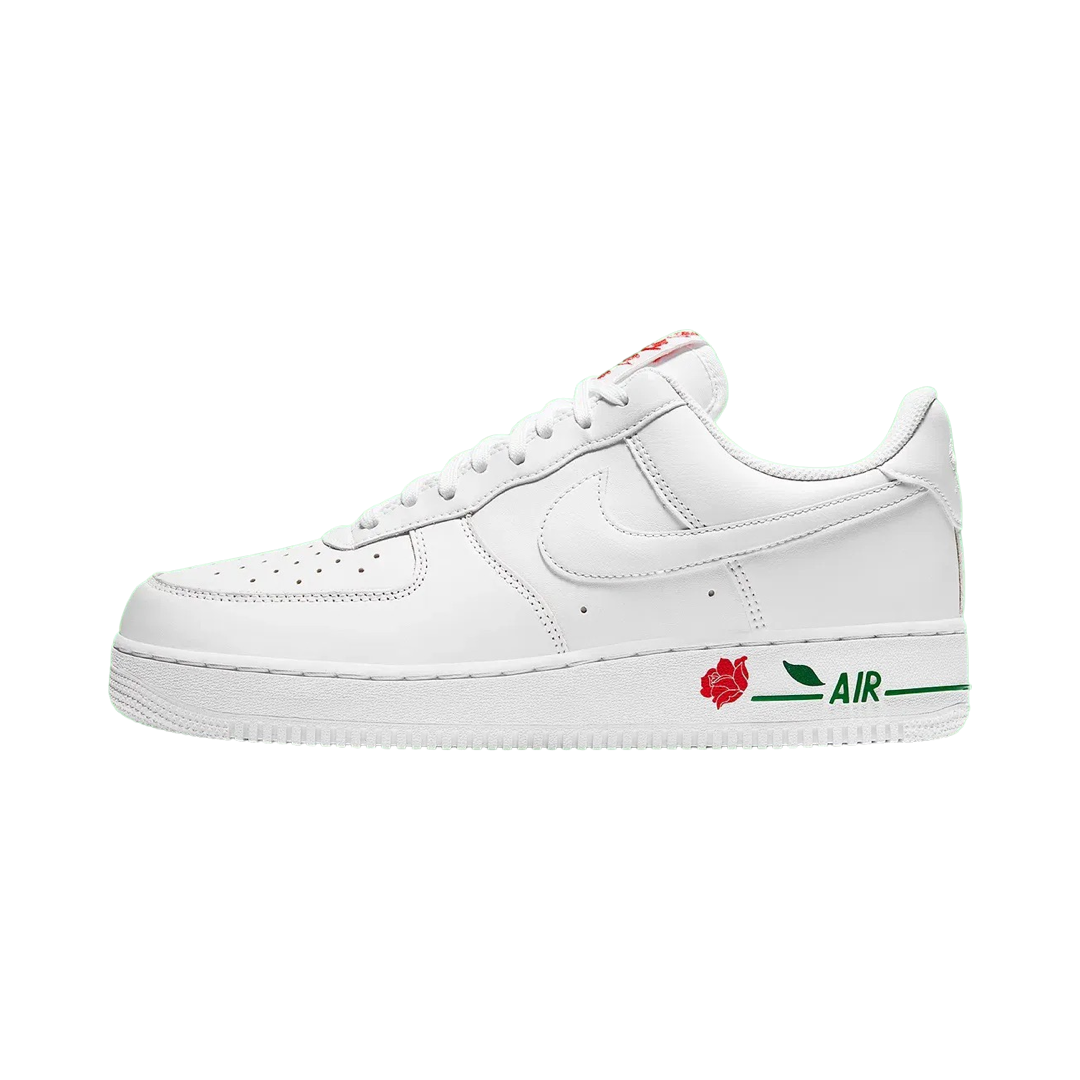 Nike Air Force 1 Low '07 Women's Sneakers - Rose White Casual Shoes for Walking, Running & Streetwear Fashion
