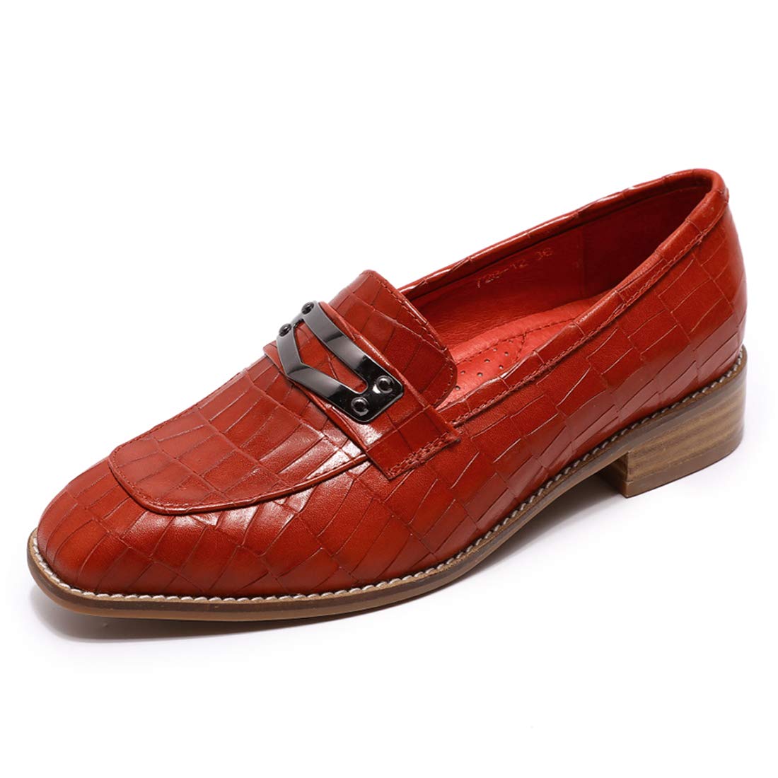 Women's Leather Penny Loafers - Comfortable Casual Flat Shoes for Ladies | Perfect for Office, Travel & Everyday Wear