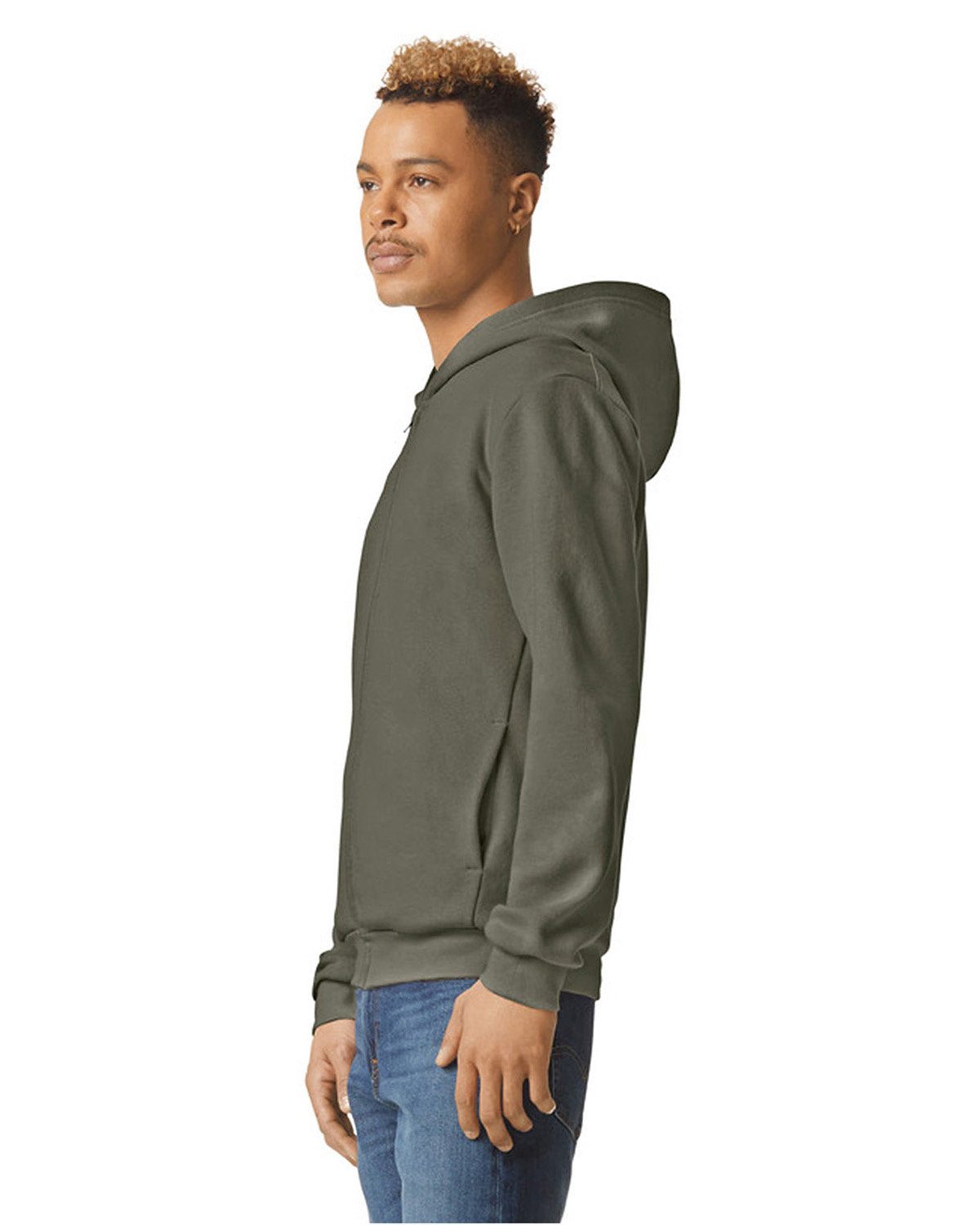 American Apparel RF497 ReFlex Fleece Unisex Full Zip Hoodie - Soft Warm Pullover for Men & Women - Perfect for Outdoor Activities, Gym, Casual Wear & Cold Weather