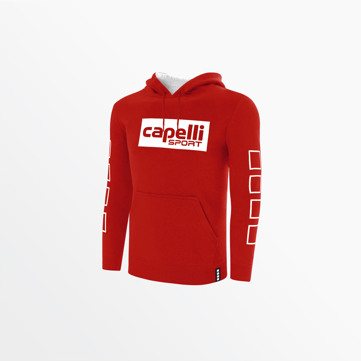 Youth Fleece Hoodie with Logo & 4 Cube Sleeves - Cozy Pullover for Teens, Boys & Girls - Perfect for School, Sports & Casual Wear
