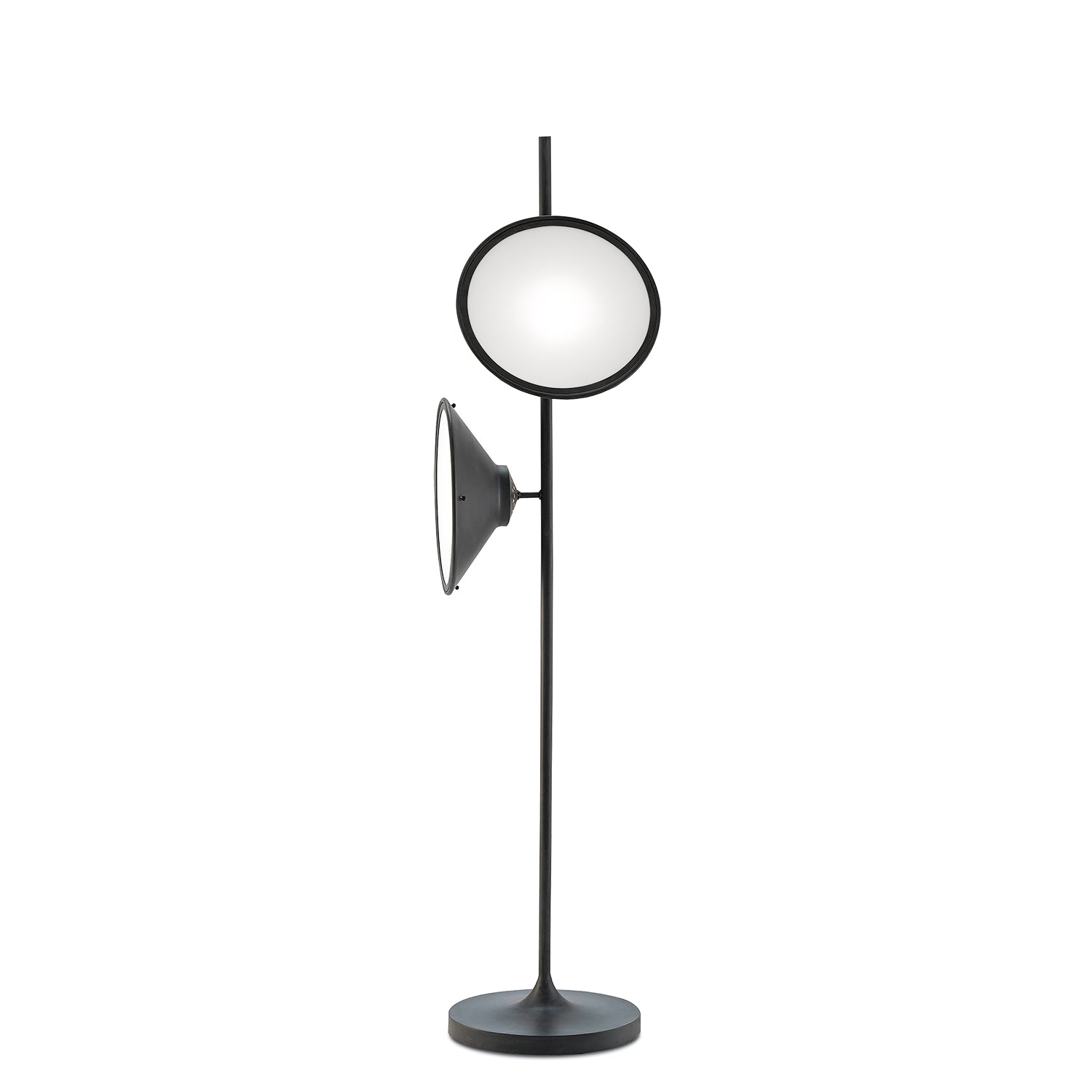 Modern Bulat Floor Lamp - Adjustable LED Standing Light for Living Room, Bedroom & Office - Bright & Energy Efficient Home Decor Lighting