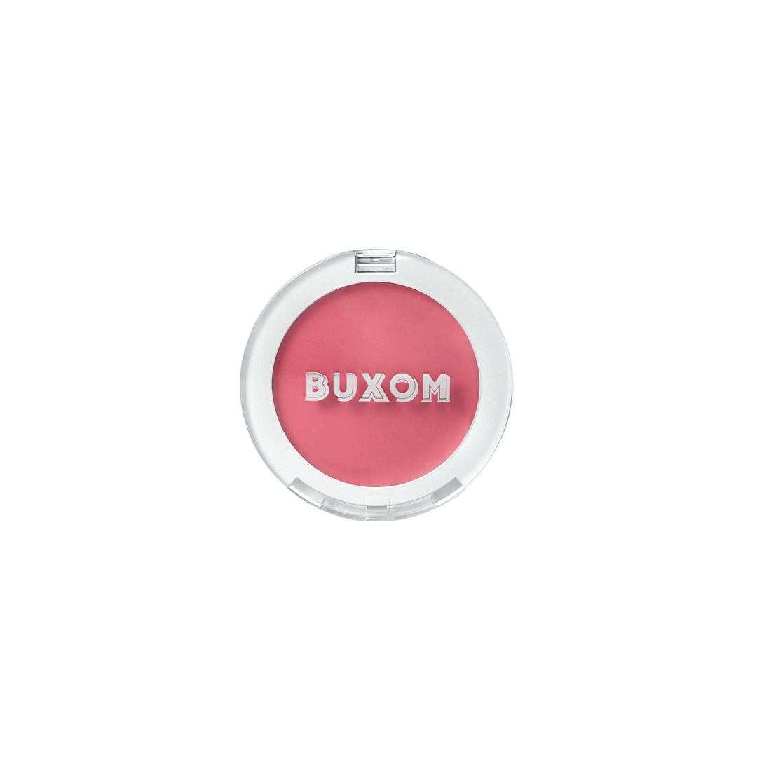 Buxom Plump Shot Collagen Infused Blush - Volumizing & Hydrating Cheek Color for a Natural Glow | Perfect for Day & Night Makeup Looks