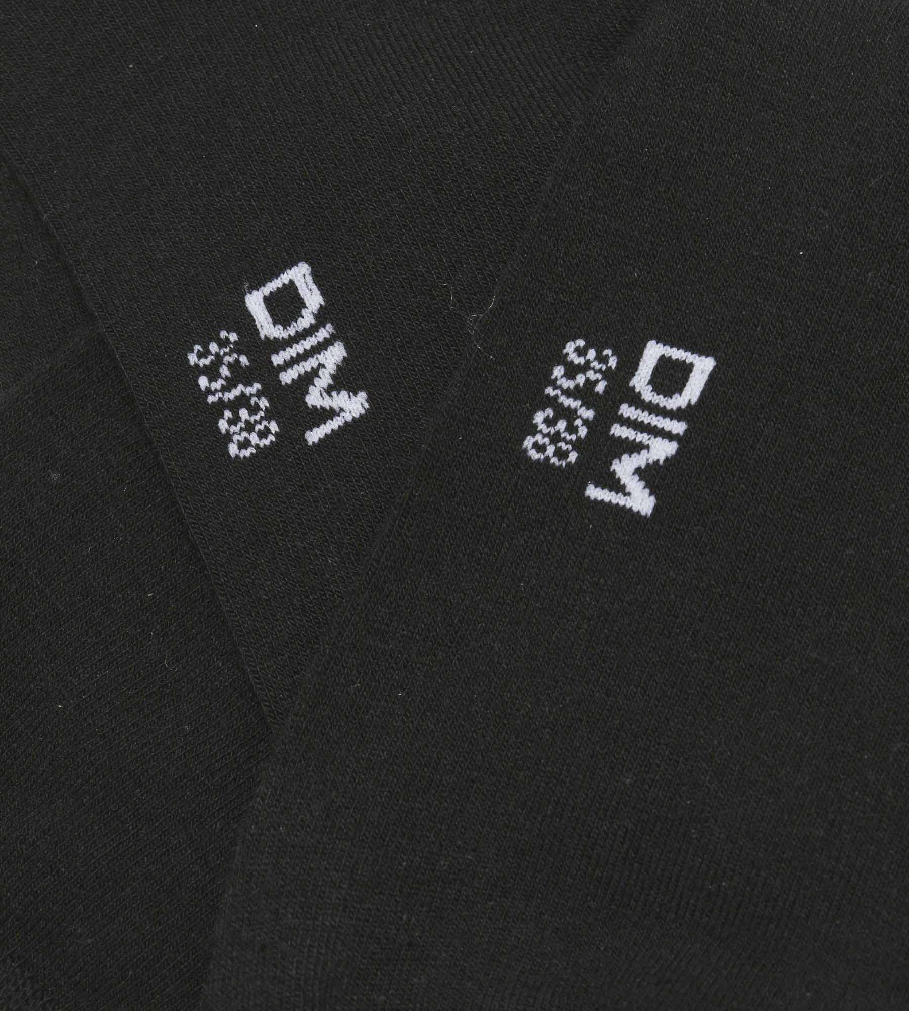 2 Pairs Women's Black Bamboo Viscose Socks - Soft & Breathable for Everyday Comfort, Workout & Casual Wear