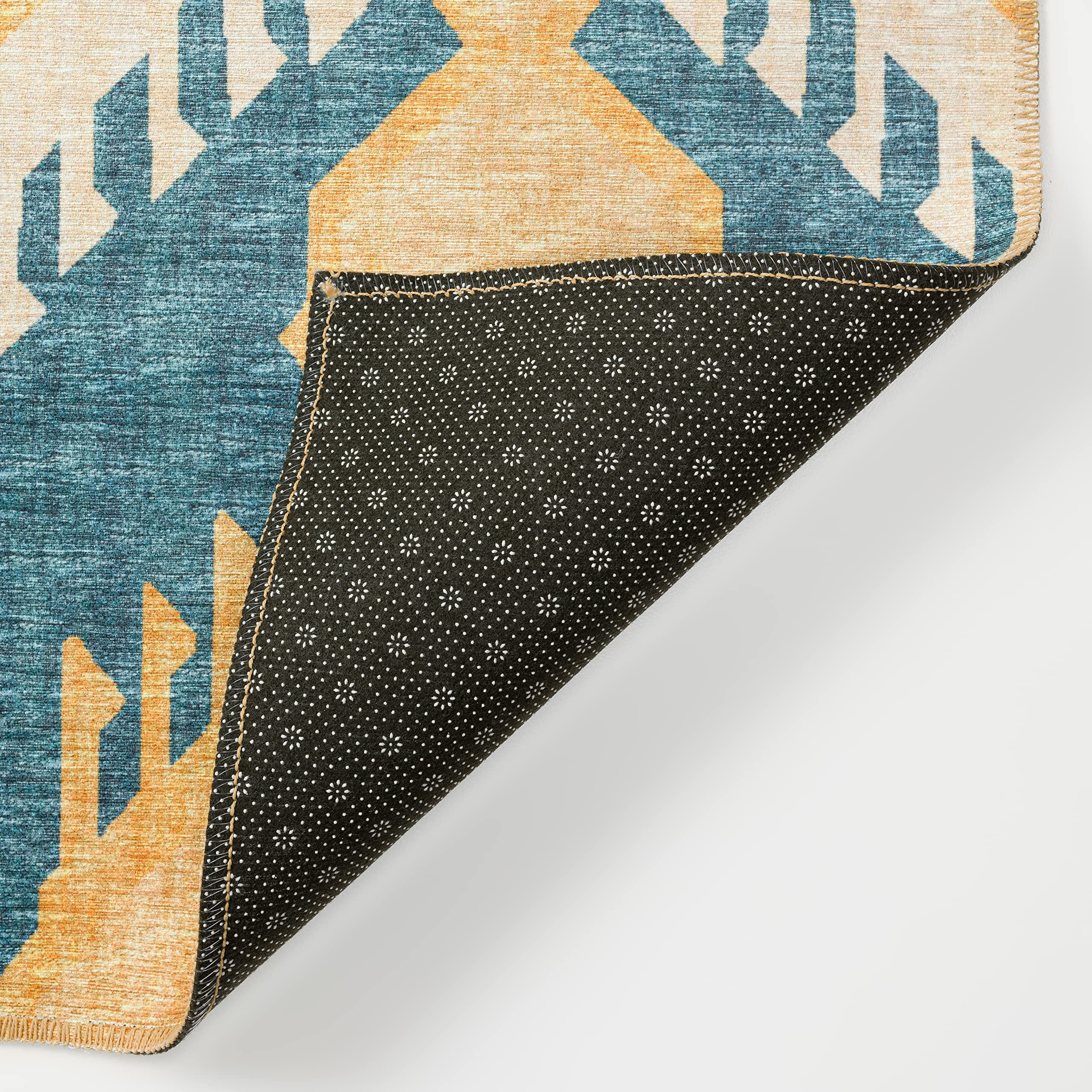 Addison Rugs Yuma AYU32 Yellow 8' x 10' Area Rug - Soft & Durable for Living Room, Bedroom, or Office Decor