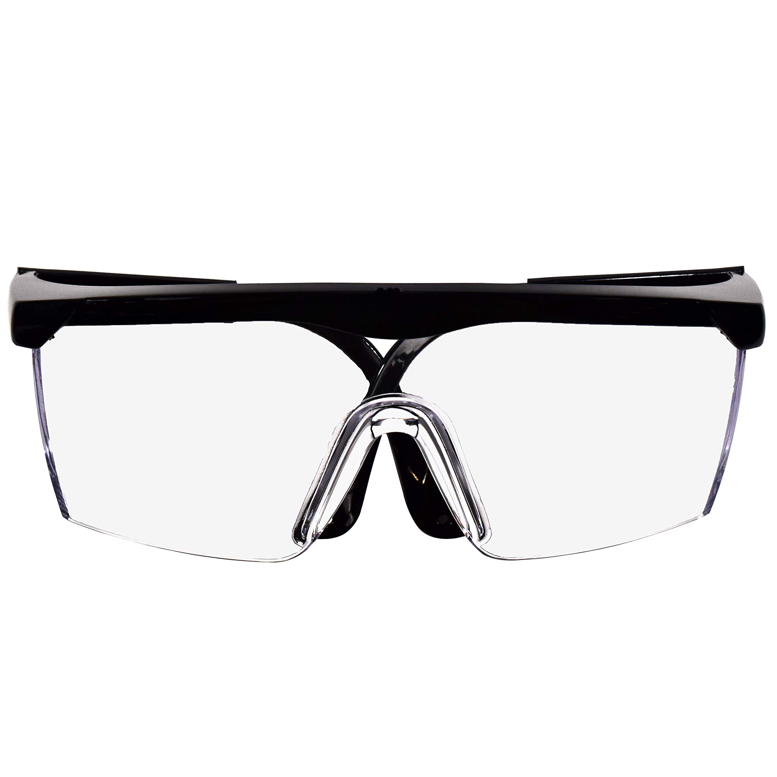 HQRP Safety Glasses for Black & Decker SPCM1936 CM1936 CM1836 MM875 MM1800 MTC220 MTE912 Lawn Mowers - Anti-Fog Protective Eyewear for Outdoor Yard Work & Landscaping