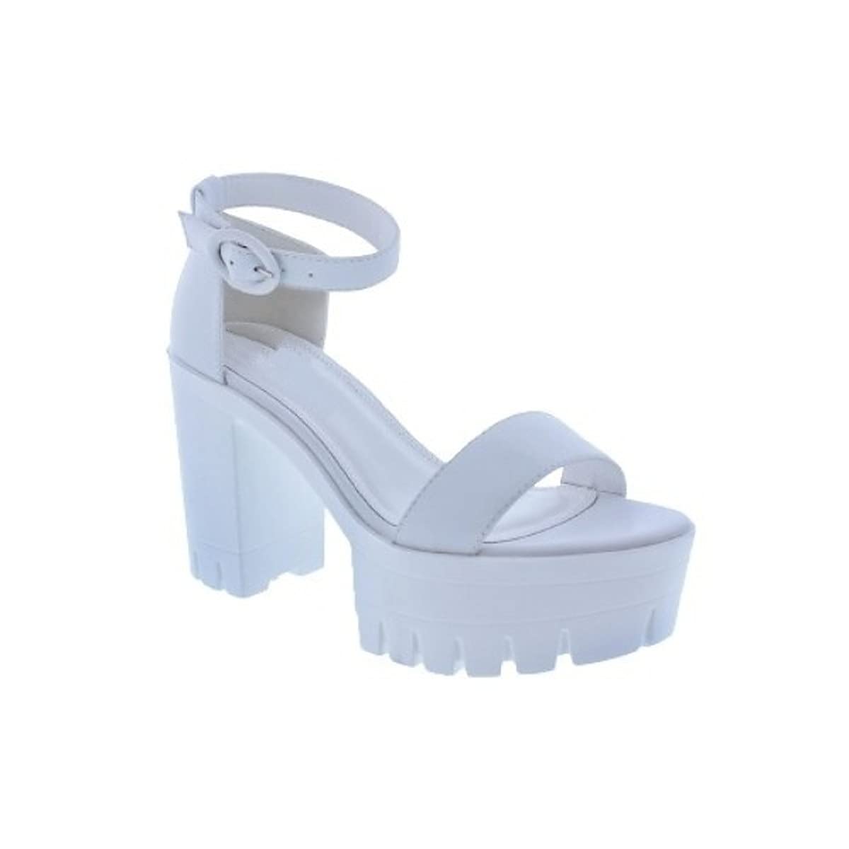 Women's Chunky Heel Sandals with Ankle Strap - Platform Summer Sandals for Women - Perfect for Beach, Party & Casual Outfits