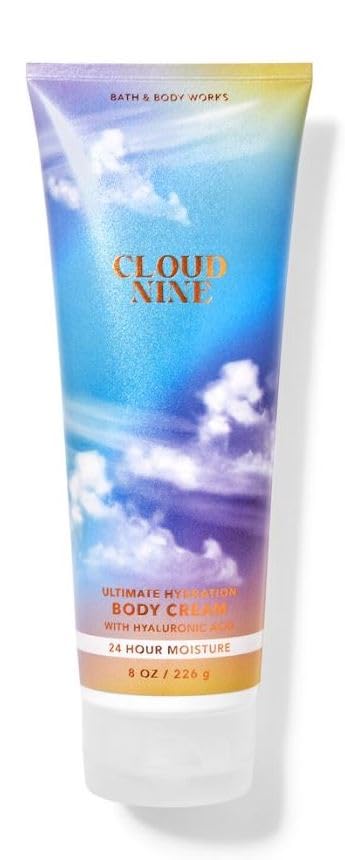 Cloud Nine Ultimate Hydration Body Cream - 8 Oz Moisturizing Lotion for Dry Skin | Perfect for Daily Use, After Shower & Nighttime Skincare Routine