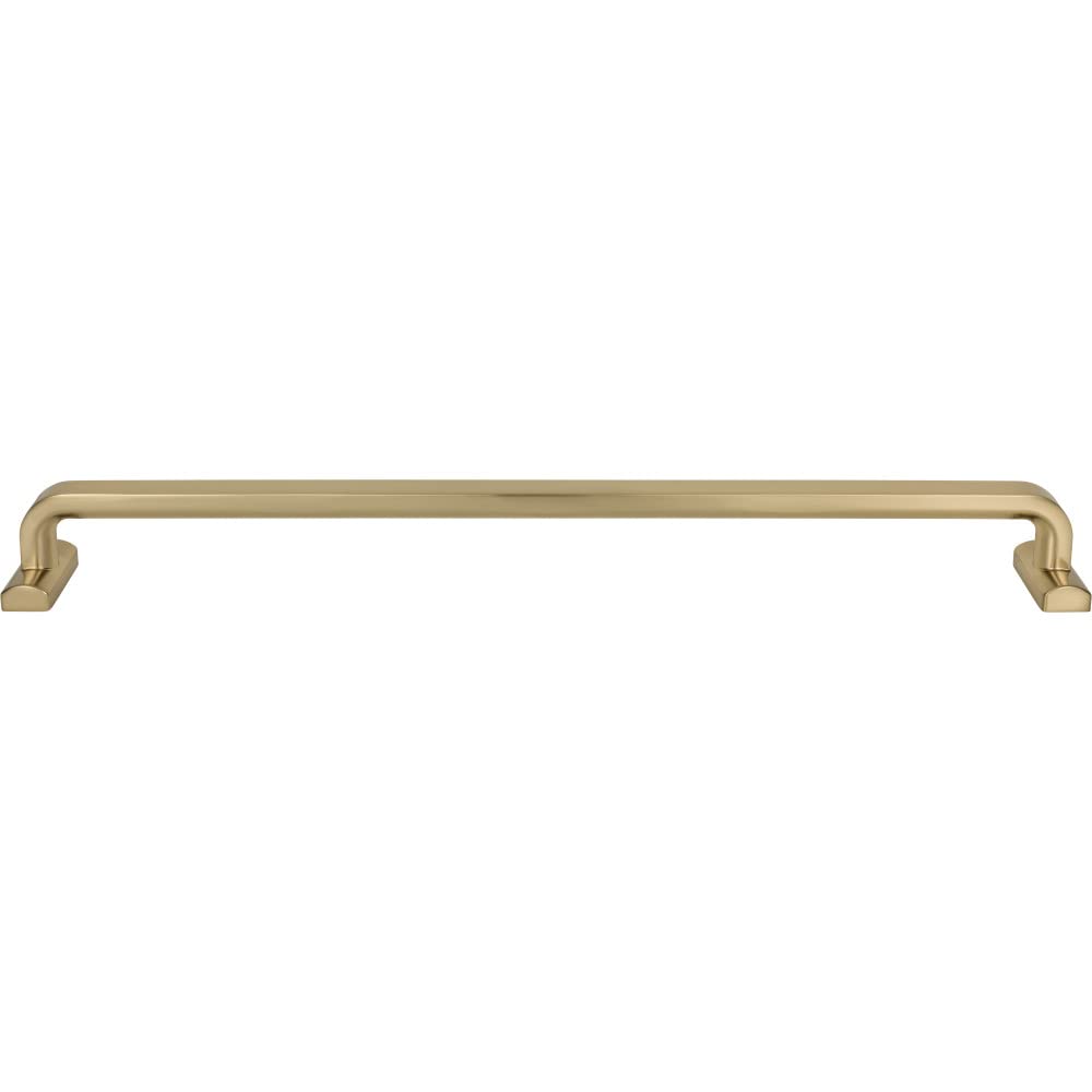 Top Knobs Harrison 18-Inch Appliance Pull in Honey Bronze - Perfect for Kitchen Cabinets, Drawers & Furniture Hardware