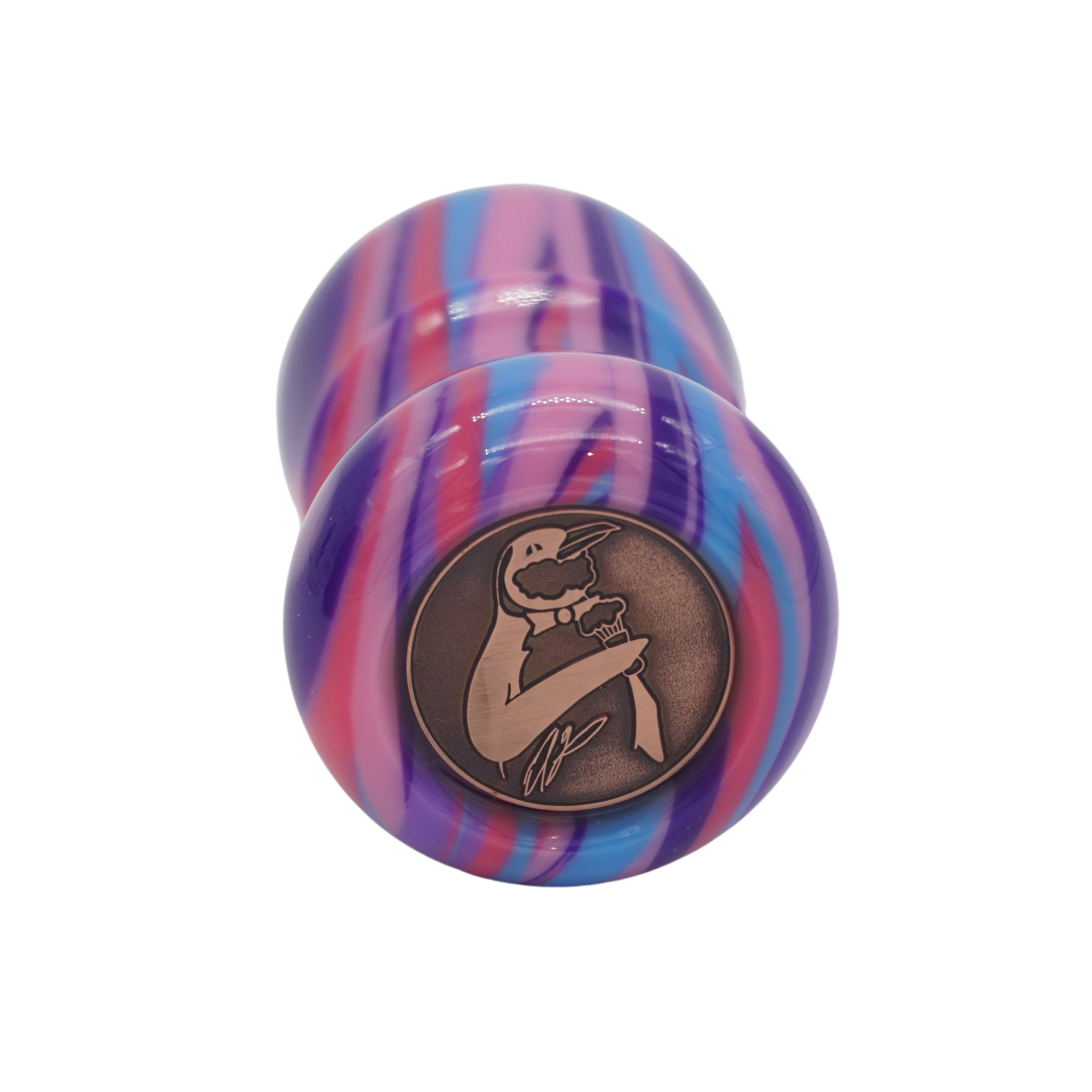 Premium Handmade Purple Haze Shaving Brush Handle - Compatible with 24mm & 26mm Knots - Perfect for Wet Shaving, Grooming Kits & Luxury Bathroom Essentials