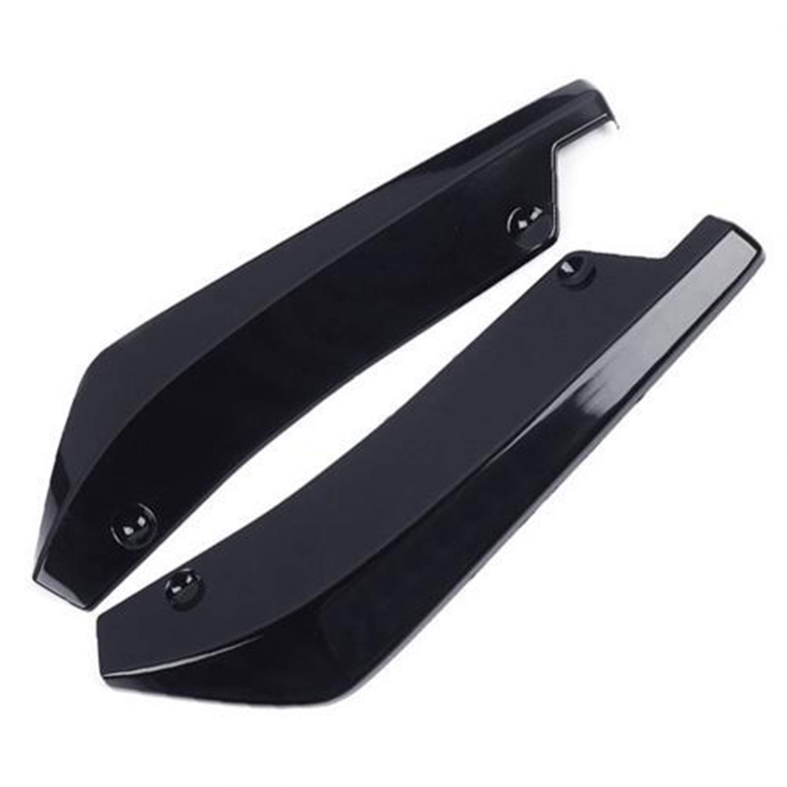 Universal Car Rear Bumper Lip Diffuser Splitter Spoiler - 2PCS Carbon Fiber Bumper Protector for Scratch Protection | Perfect for Sports Cars, Sedans & Vehicle Customization