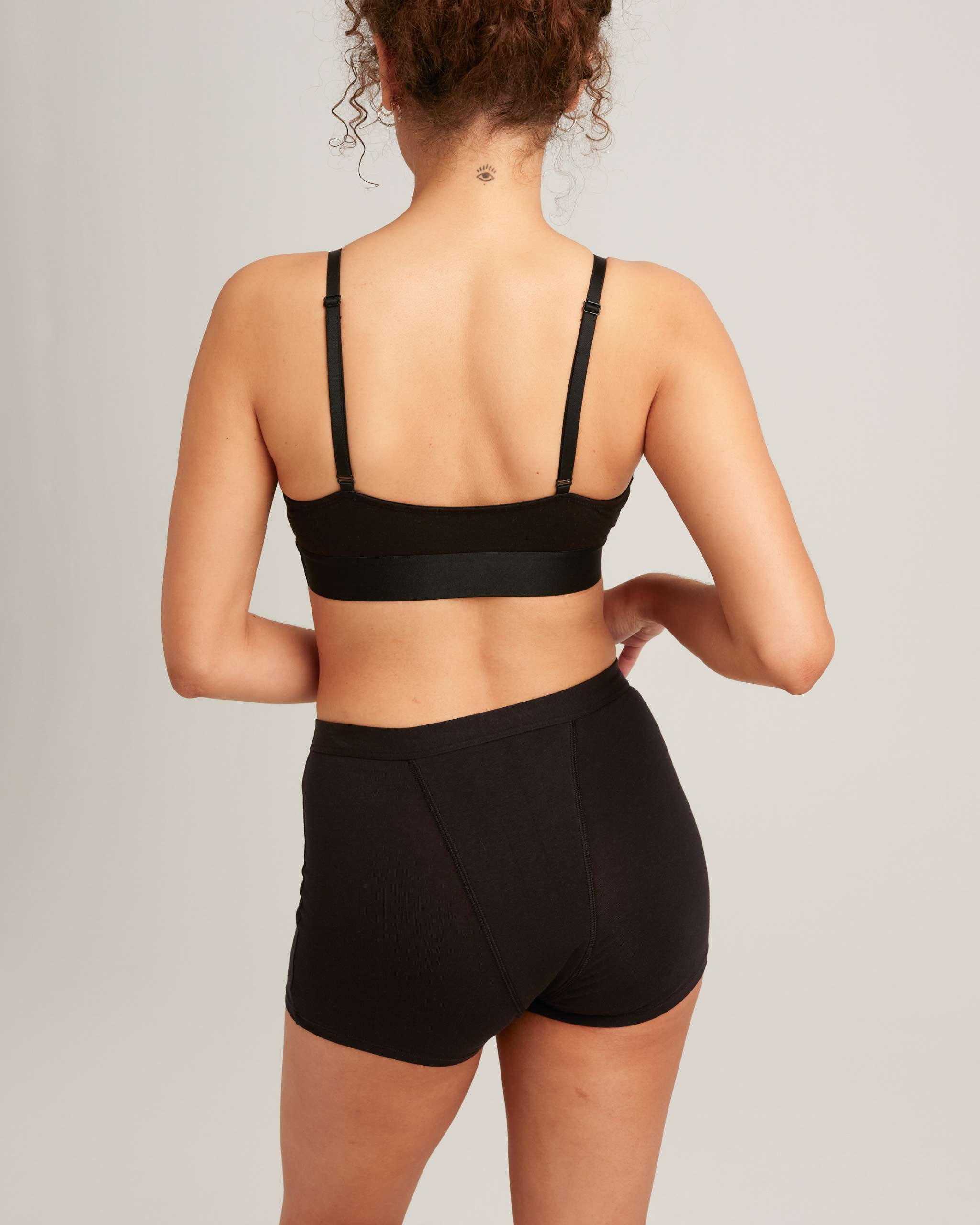 Leakproof Cotton Sleep Shorts 2 Pack - Soft & Breathable Women's Underwear for Nighttime Comfort & Protection | Perfect for Postpartum, Period & Incontinence