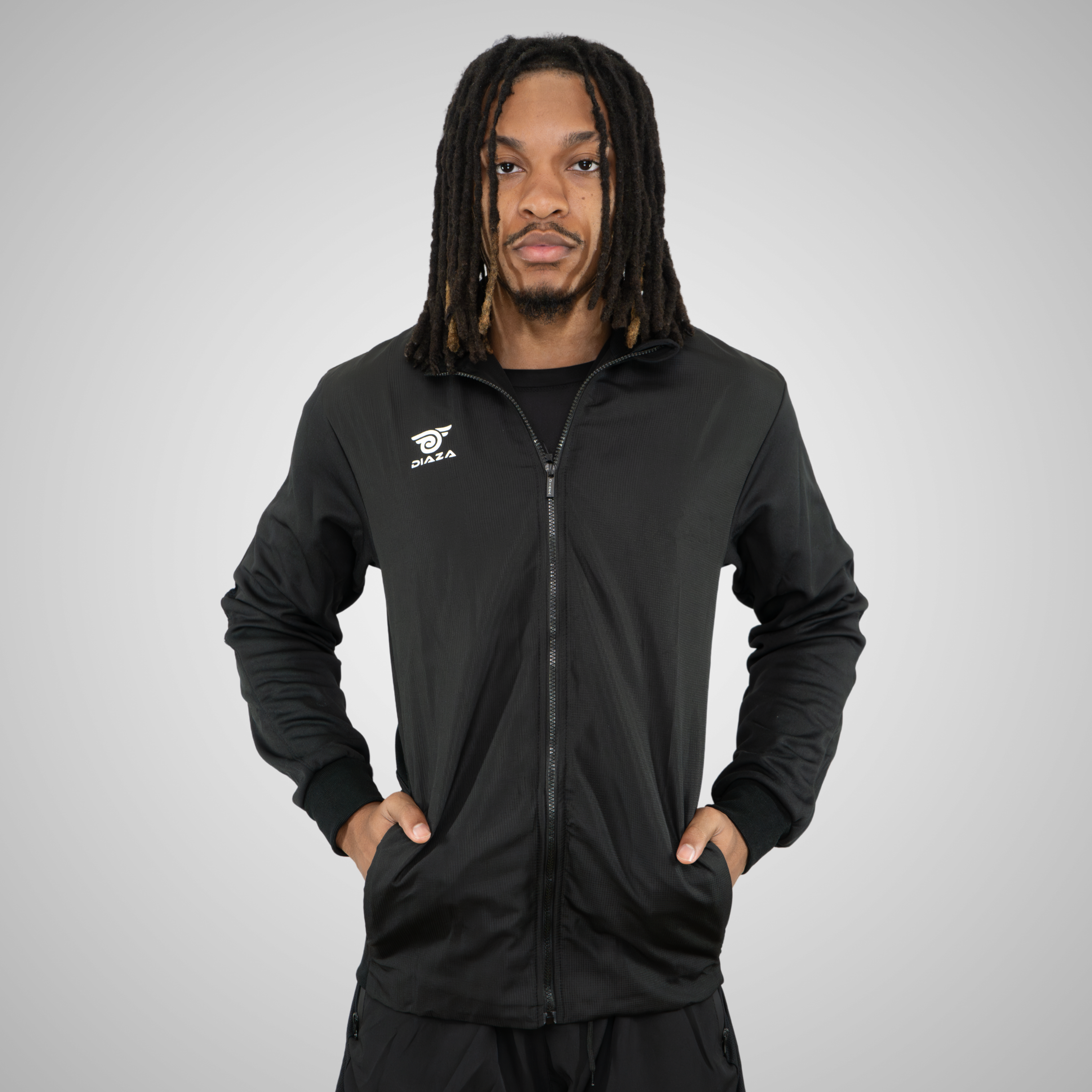 Midnight Diaza Jacket - Stylish Waterproof Windbreaker for Men & Women | Perfect for Hiking, Running & Outdoor Adventures