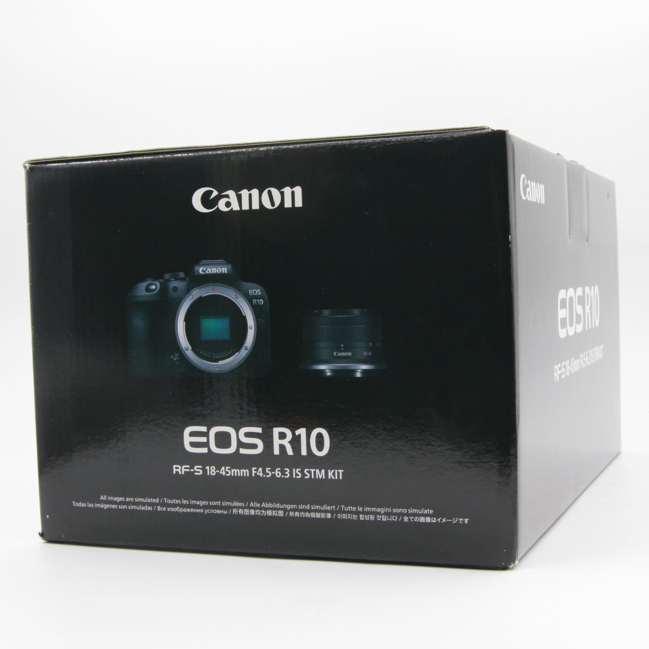Open Box Excellent Condition Canon EOS R10 Mirrorless Digital Camera with 18-45mm f/4.5-6.3 IS STM Lens - Perfect for Travel Photography, Vlogging & Everyday Shooting