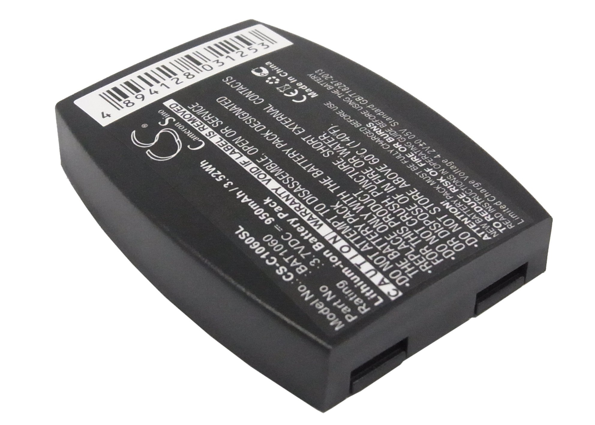 Estry 950mAh Replacement Battery for C1060 T-1 Wireless Intercom & Drive-Thru Headsets - Compatible with XT-1, RF1060, CP-SN, BAT1060 Models - Perfect for Restaurant, Fast Food, and Retail Communication Systems