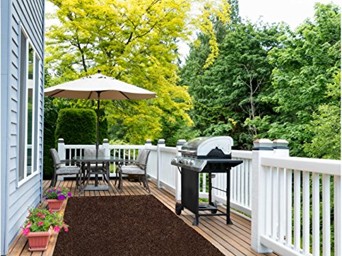 KOECKRITZ Chocolate Brown Carpet Aisle Runner - 4 Feet x 12 Feet - Durable Soft Indoor/Outdoor Wedding & Event Floor Covering - Perfect for Ceremonies, Receptions, and Home Decor