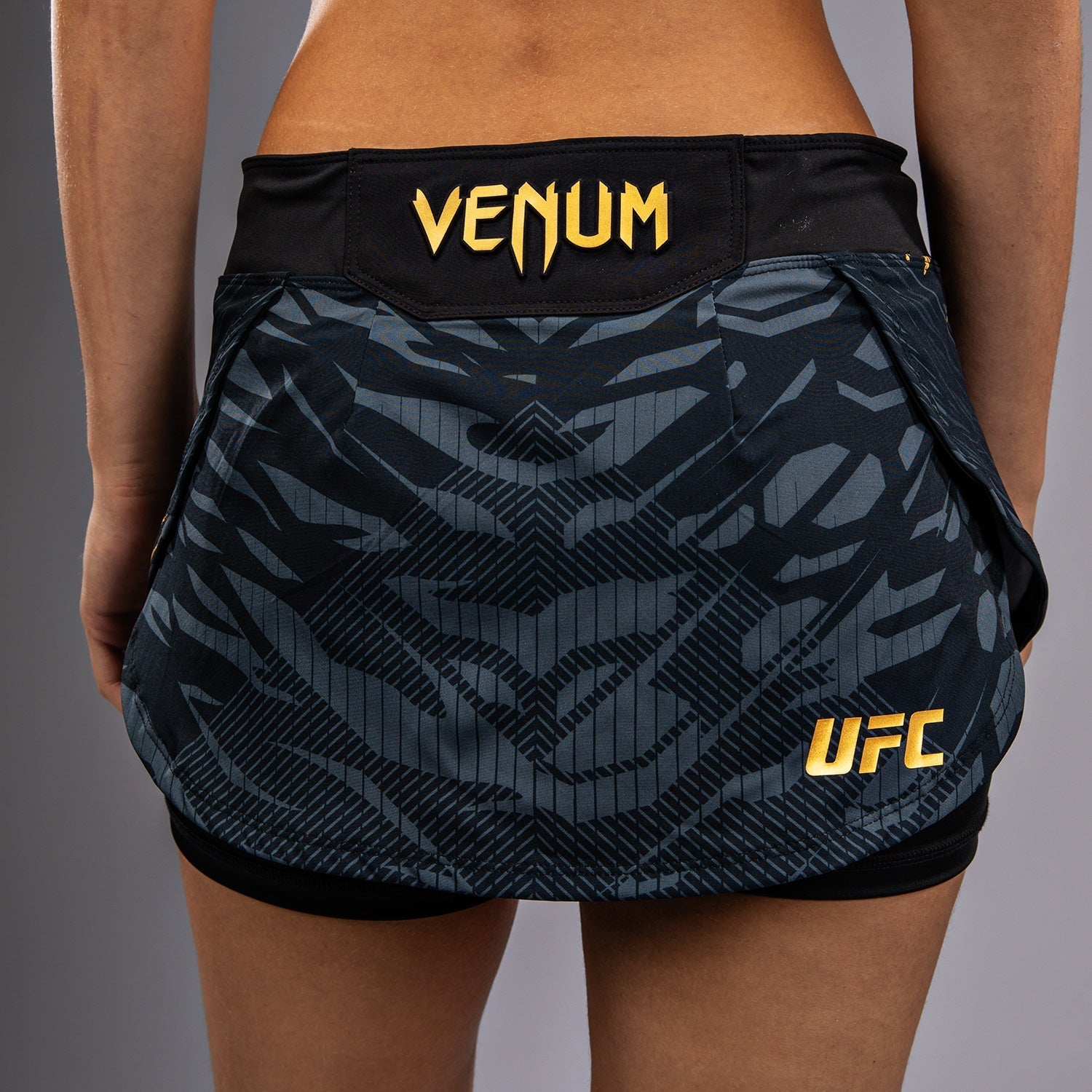 Venum UFC Fusion Authentic Women's Fight Night Skort - MMA Training & Competition Shorts for Female Fighters - Perfect for UFC Training, MMA Sparring & Gym Workouts