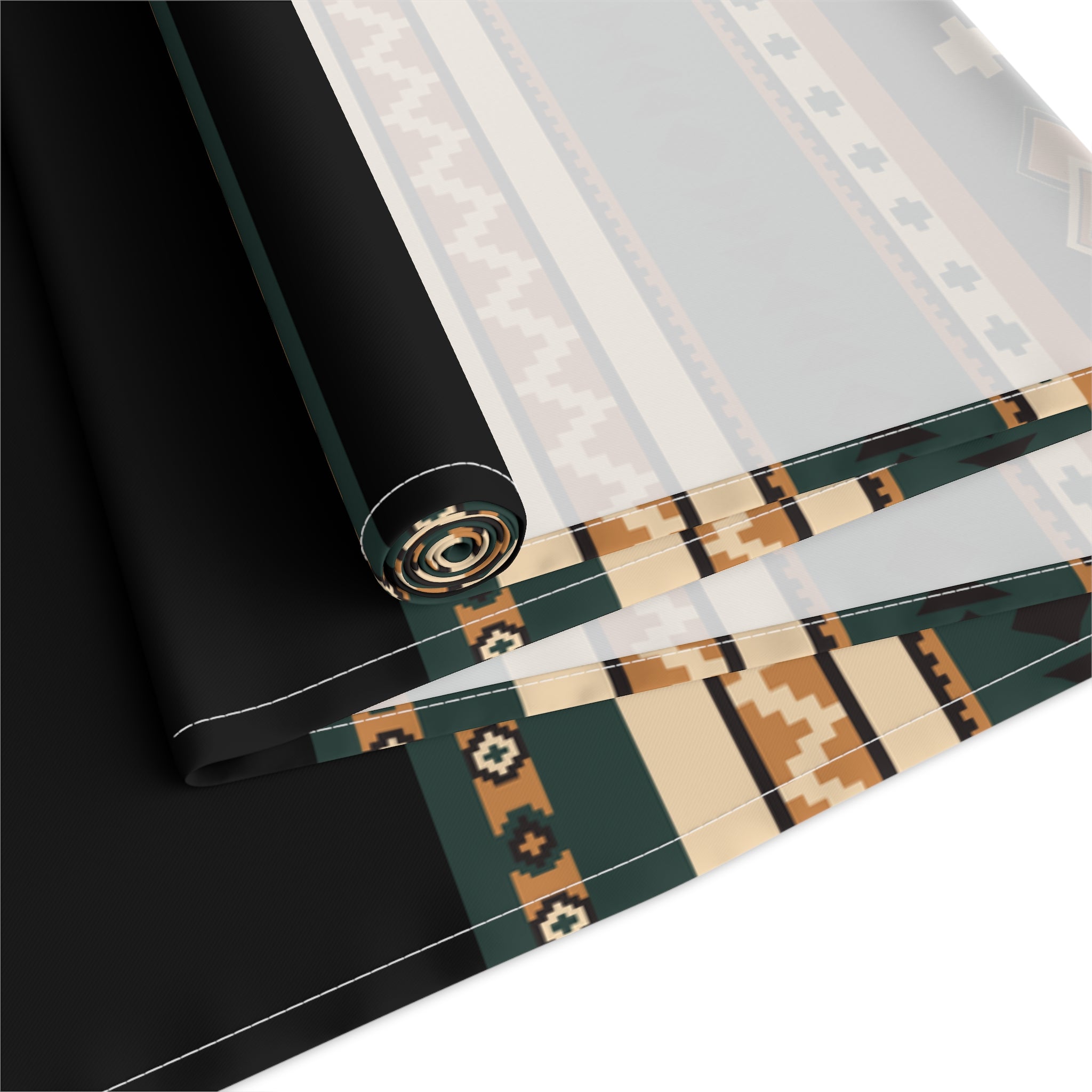 Southwestern Table Runner - Cotton or Polyester, 2 Sizes (36x12 & 72x14 inches) with Rolling Hills Design - Perfect for Dining Room Decor, Kitchen Table Setting & Western Home Decor
