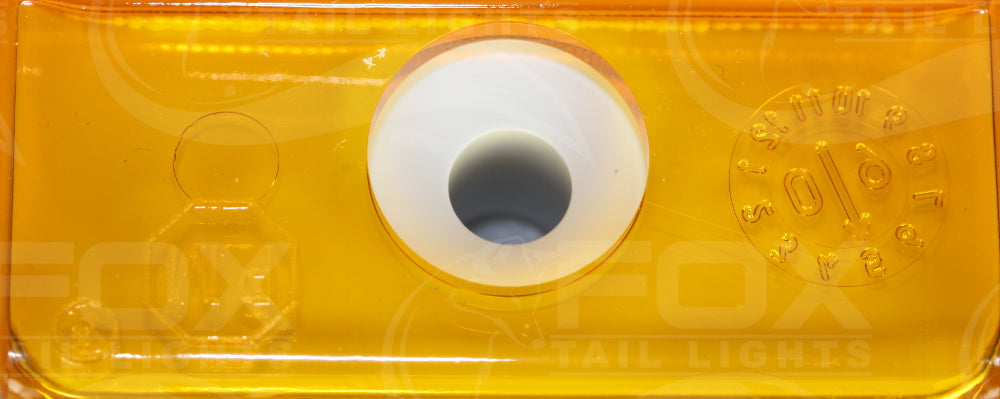 PM M155A Amber Sealed Hard Hat II Clearance & Side Marker Light - Durable Construction Safety Lighting for Helmets & Vehicles